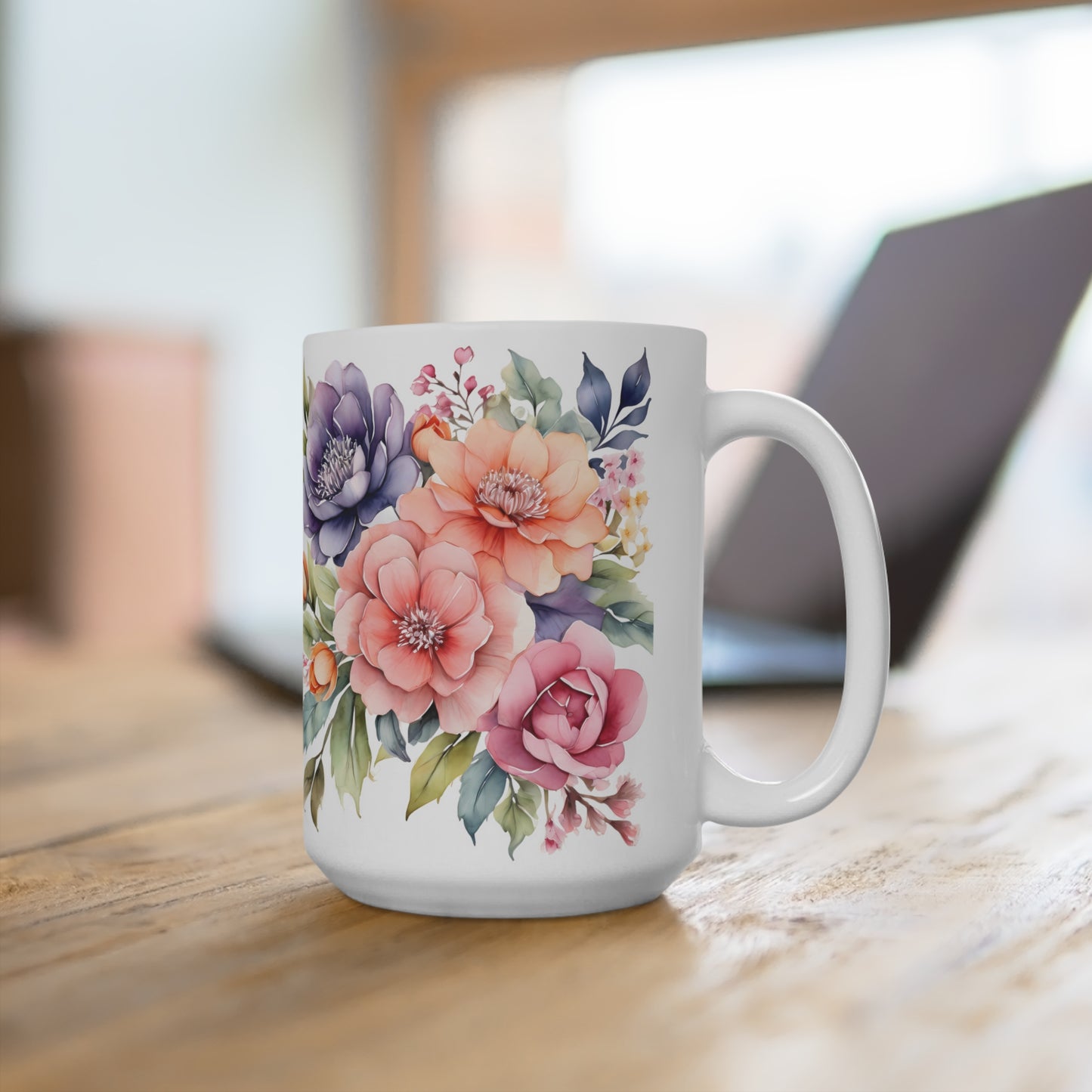 Spring Florals Mug 15oz