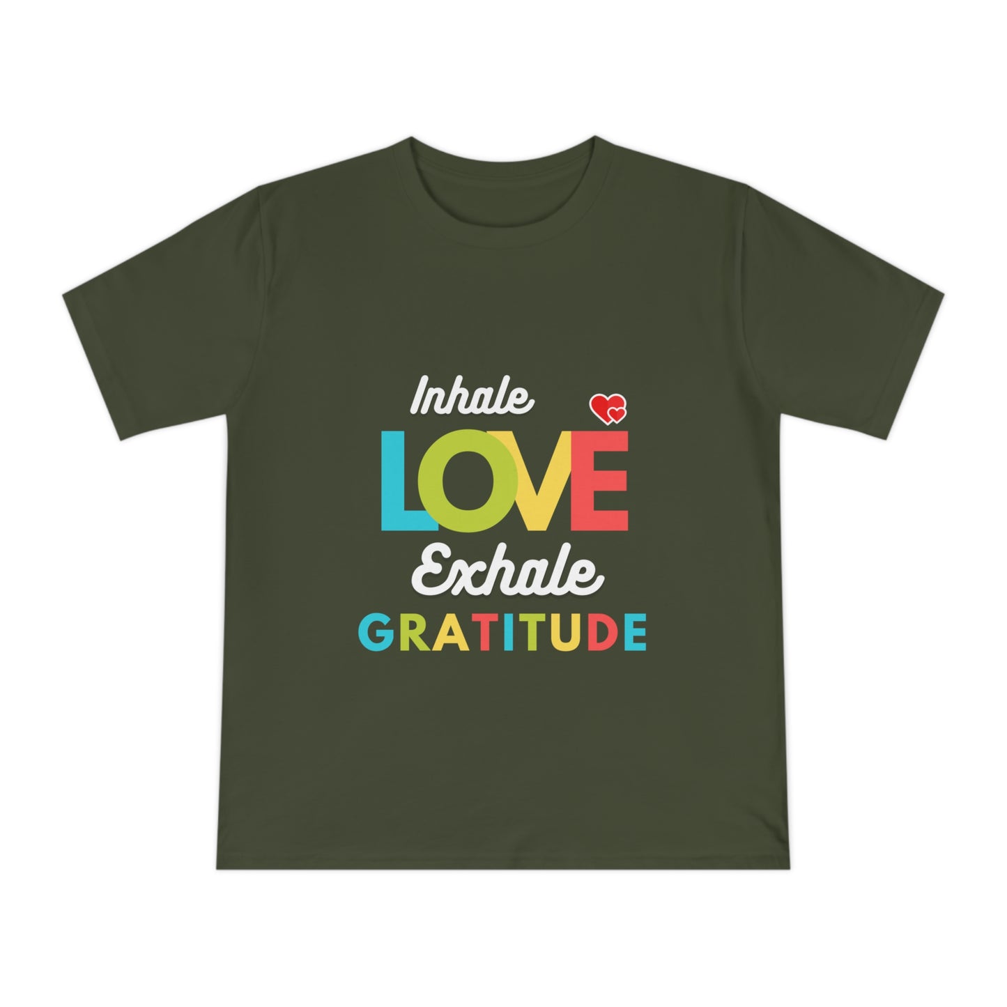 Inhale Love, Exhale Gratitude Unisex Classic Jersey T-shirt