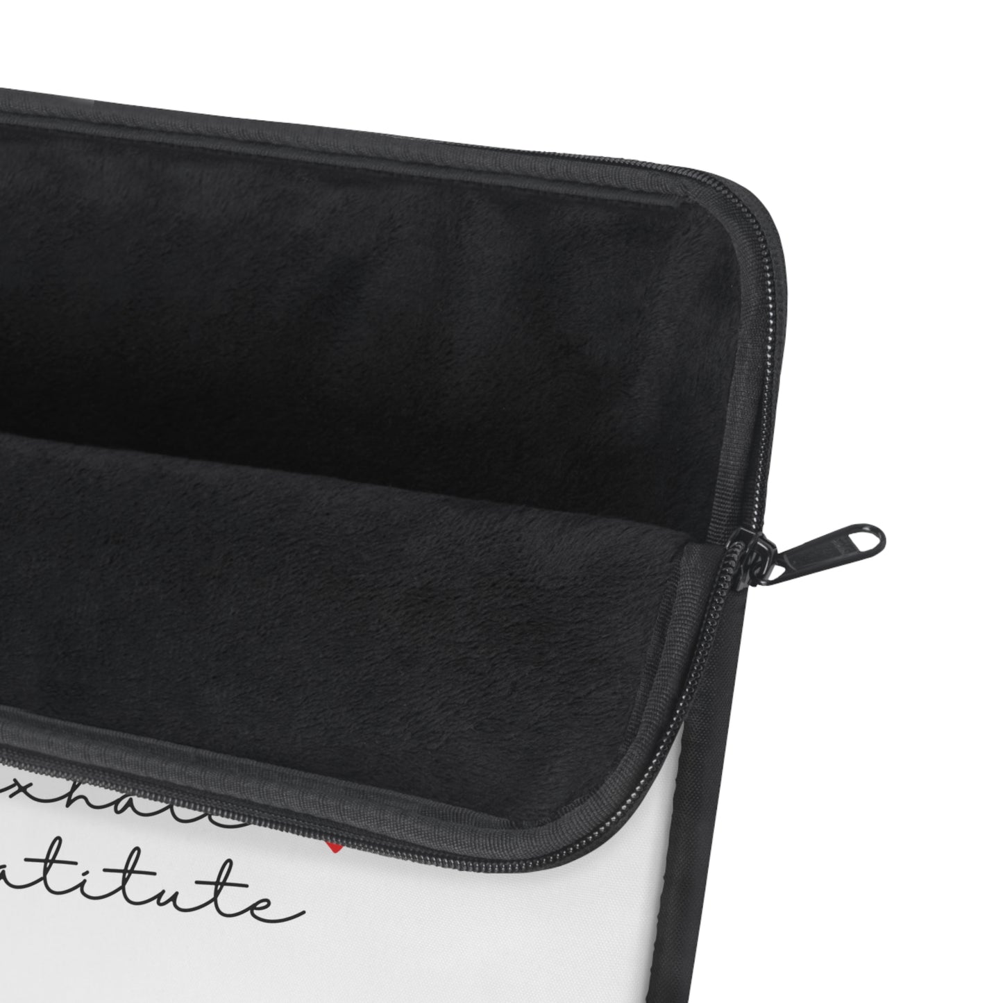 Inhale Love Exhale Gratitude Laptop Sleeve