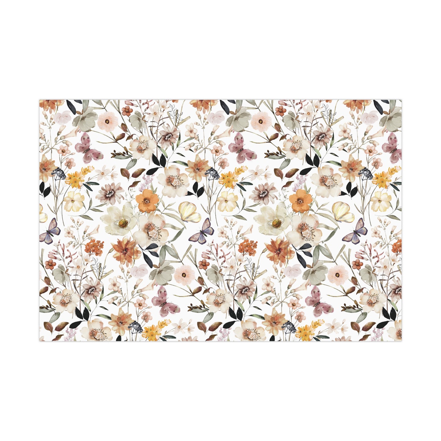 Botanical Garden Gift Wrap Papers