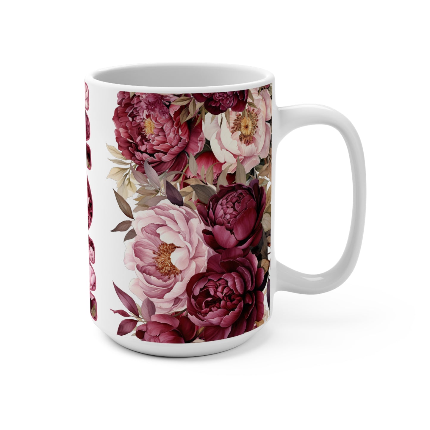 Mom Peonies Mug 15oz