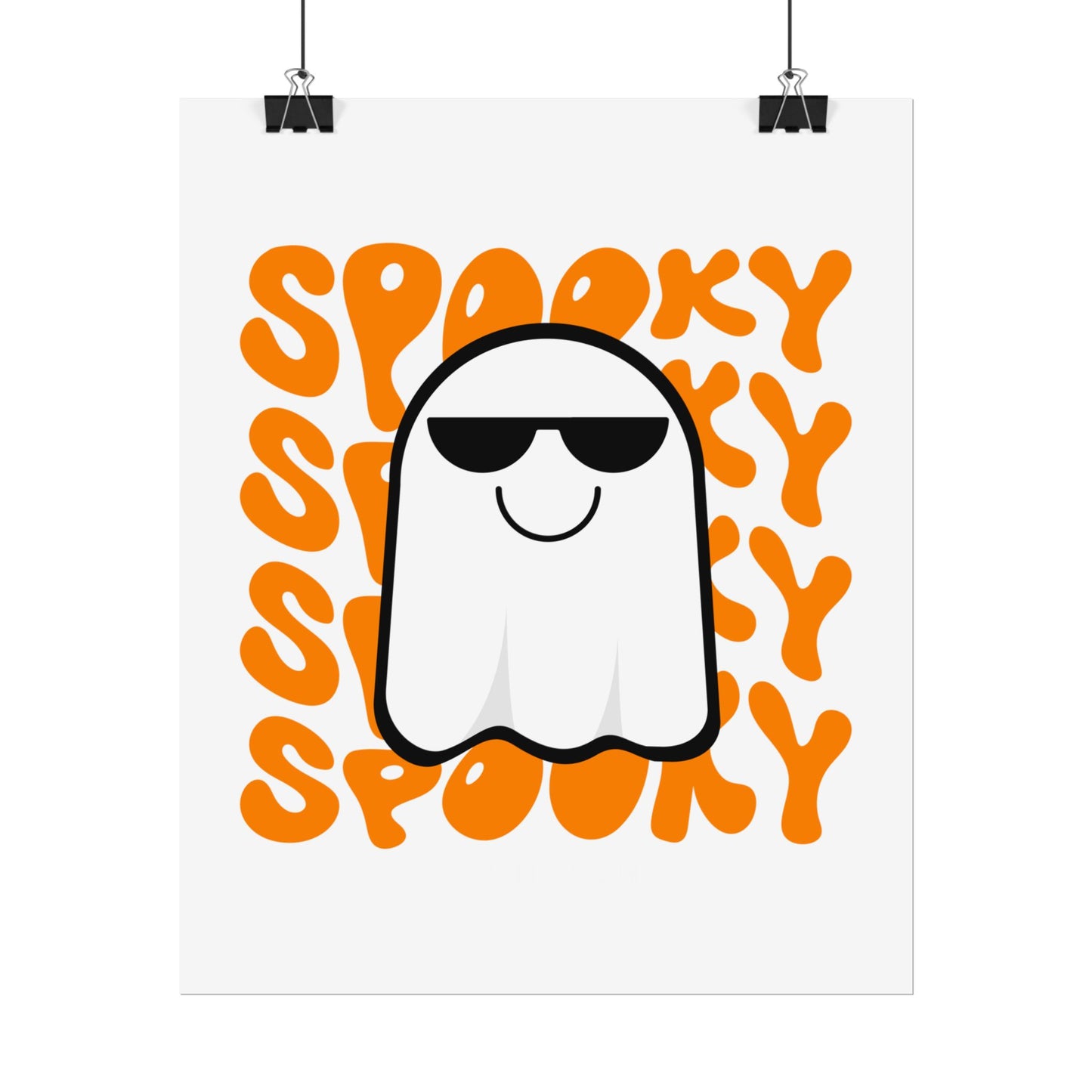 Spooky Rolled Poster | Halloween Wall Art Decor