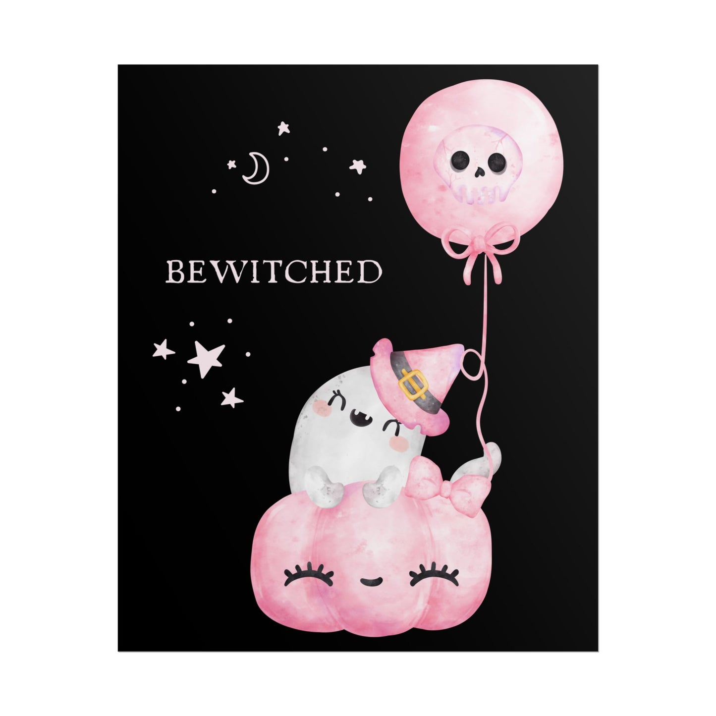 Bewitched Holding Hands Rolled Poster | Mystical Wall Art Decor