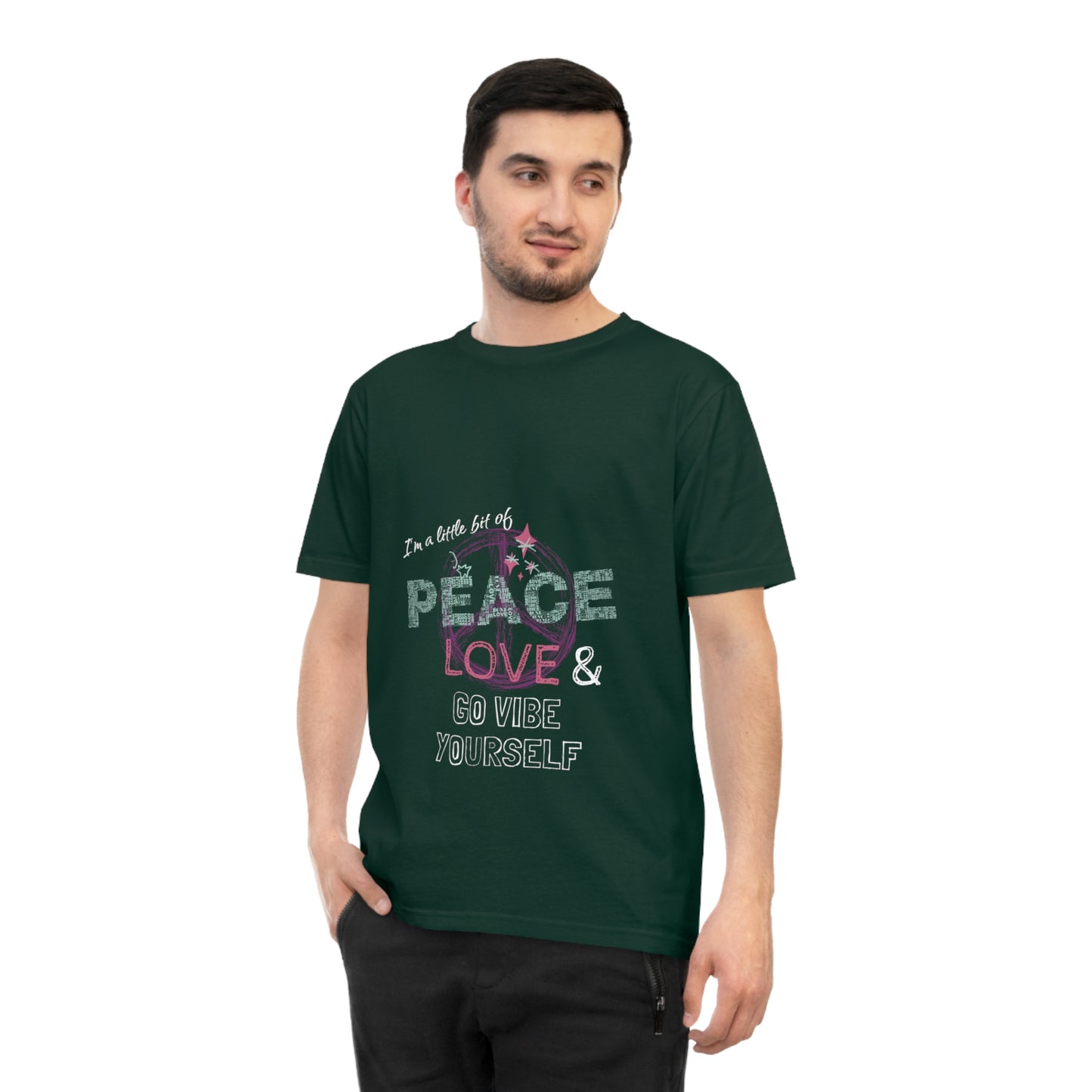 Peace, Love & Vibe yourself Unisex Classic Jersey T-shirt