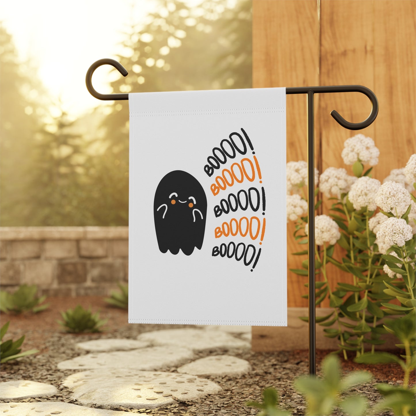 Boo Garden & House Banner | Spooky Outdoor Halloween Decor