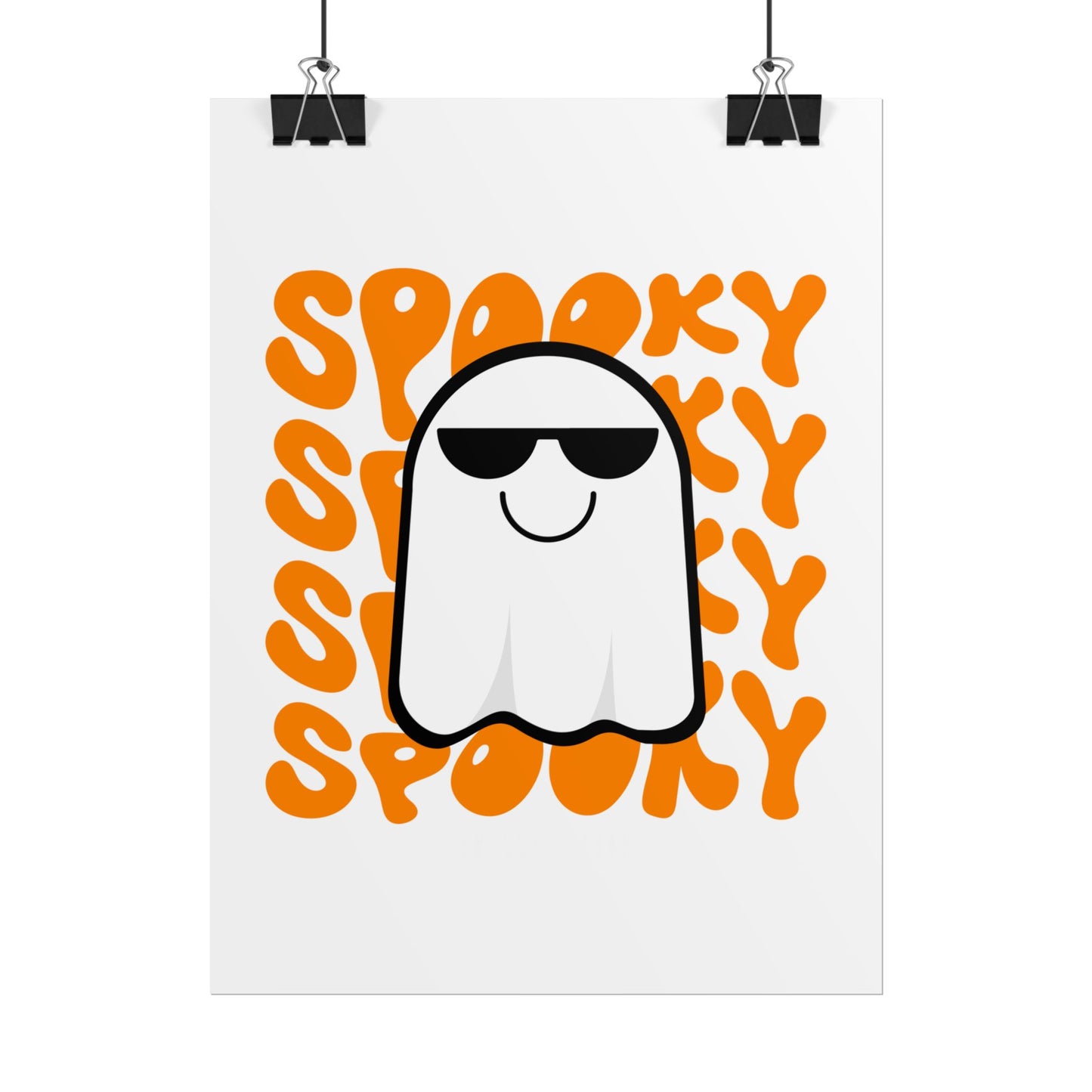 Spooky Rolled Poster | Halloween Wall Art Decor