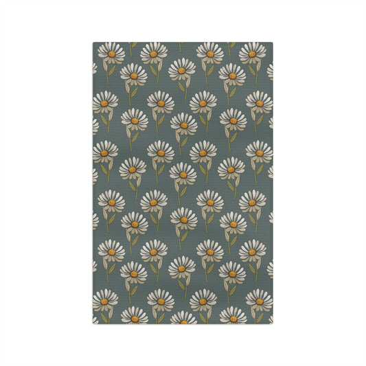 Summer Daisies Microfiber Tea Towel