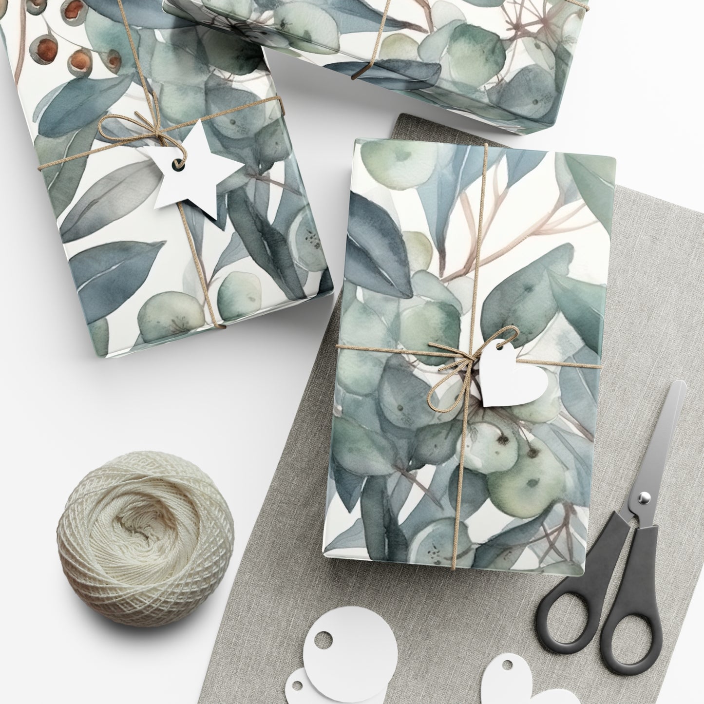 Eucalyptus Gift Wrap Papers