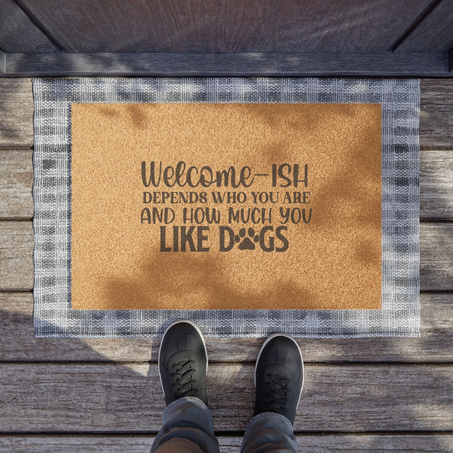 Copy of Welcome-ish  Doormat