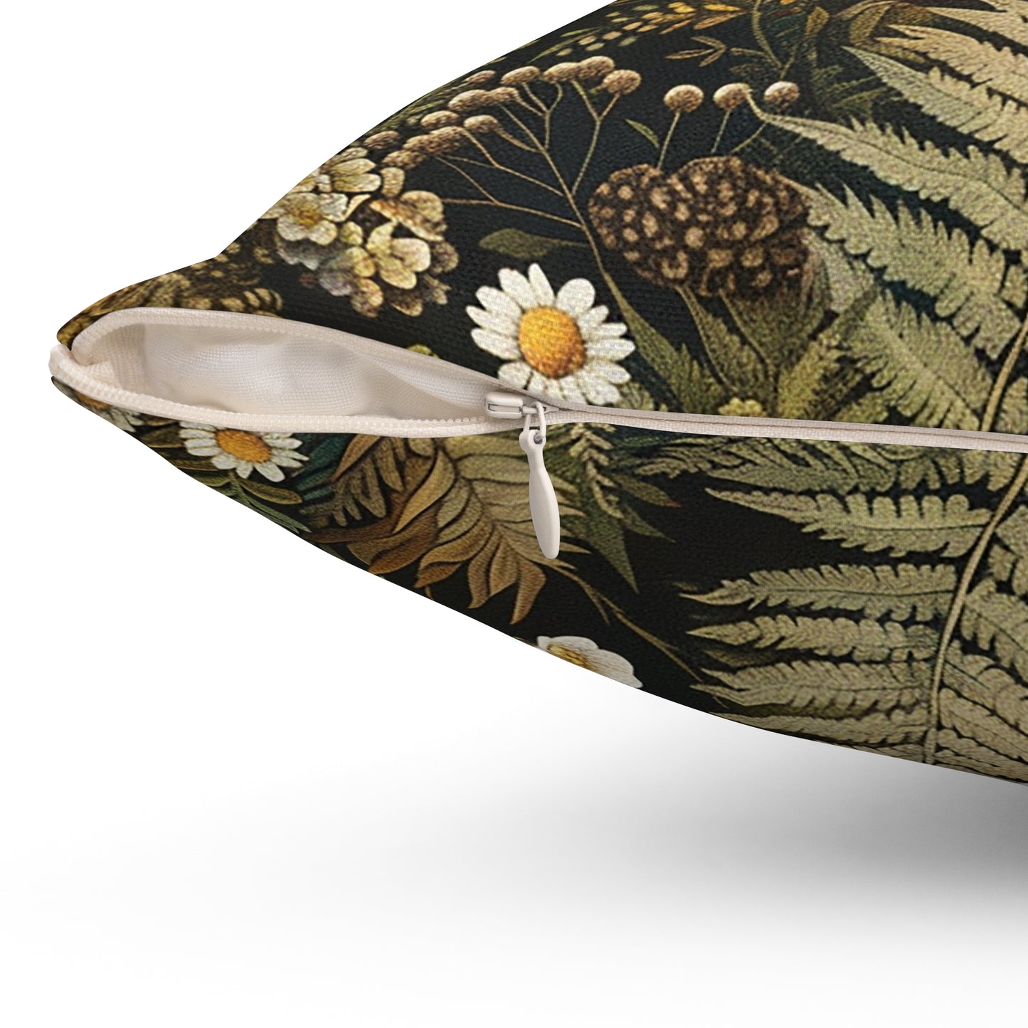 Woodland Flora Spun Polyester Square Pillow