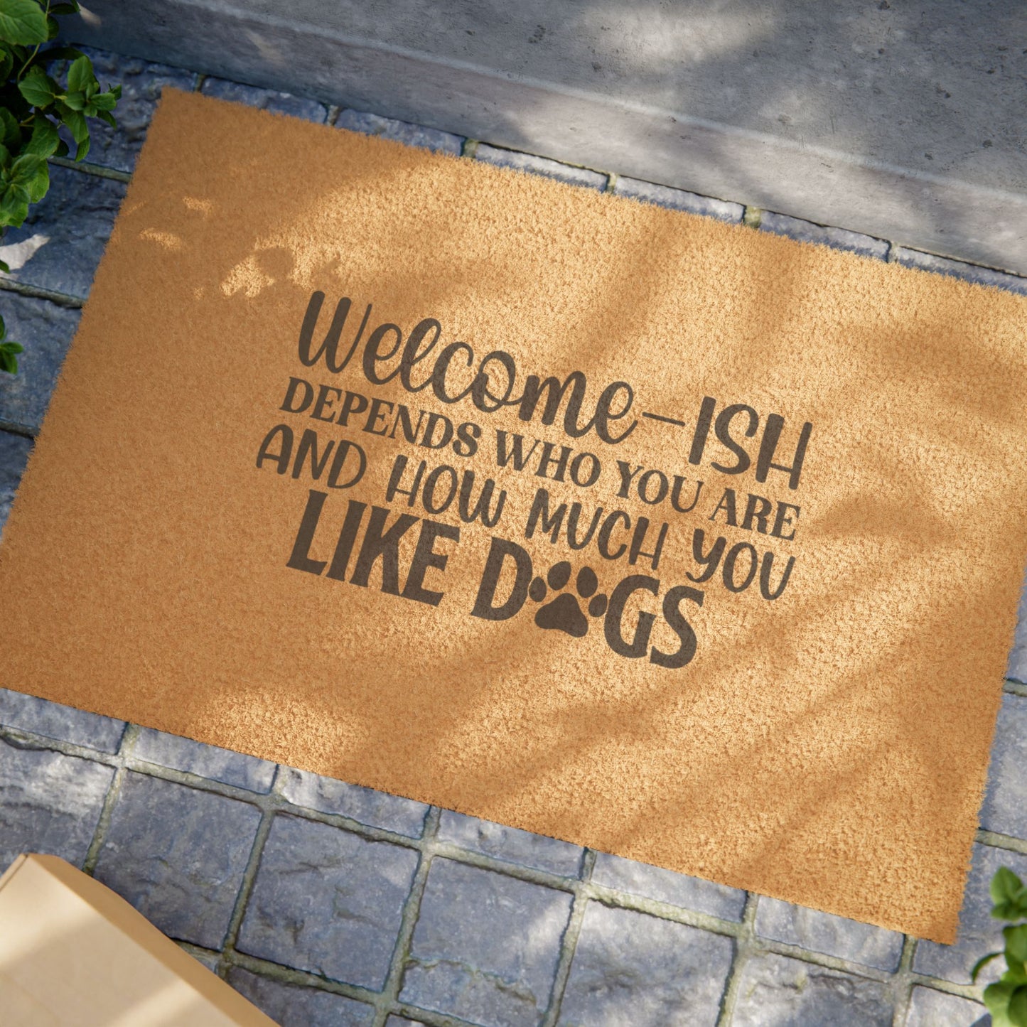 Copy of Welcome-ish  Doormat