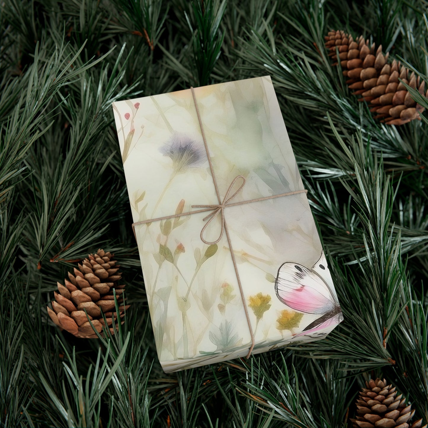 Botanical Butterflies Gift Wrap Papers