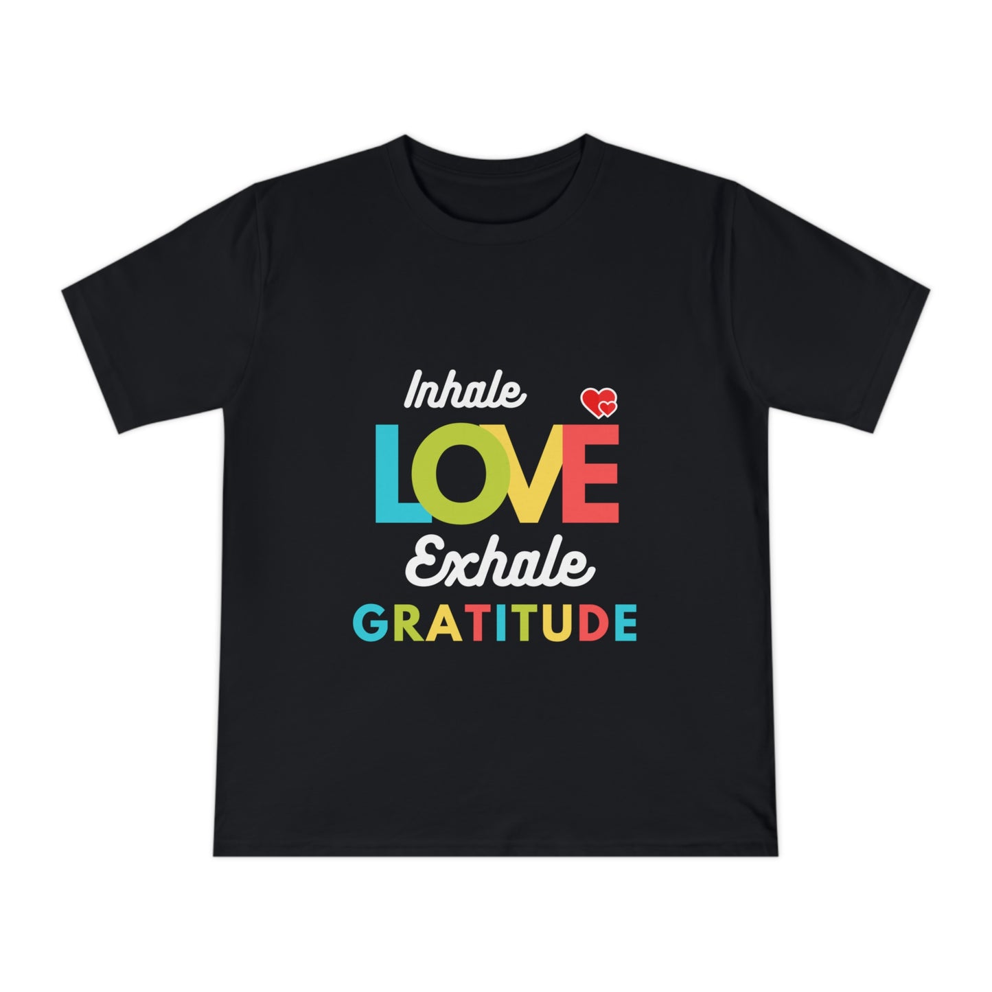 Inhale Love, Exhale Gratitude Unisex Classic Jersey T-shirt