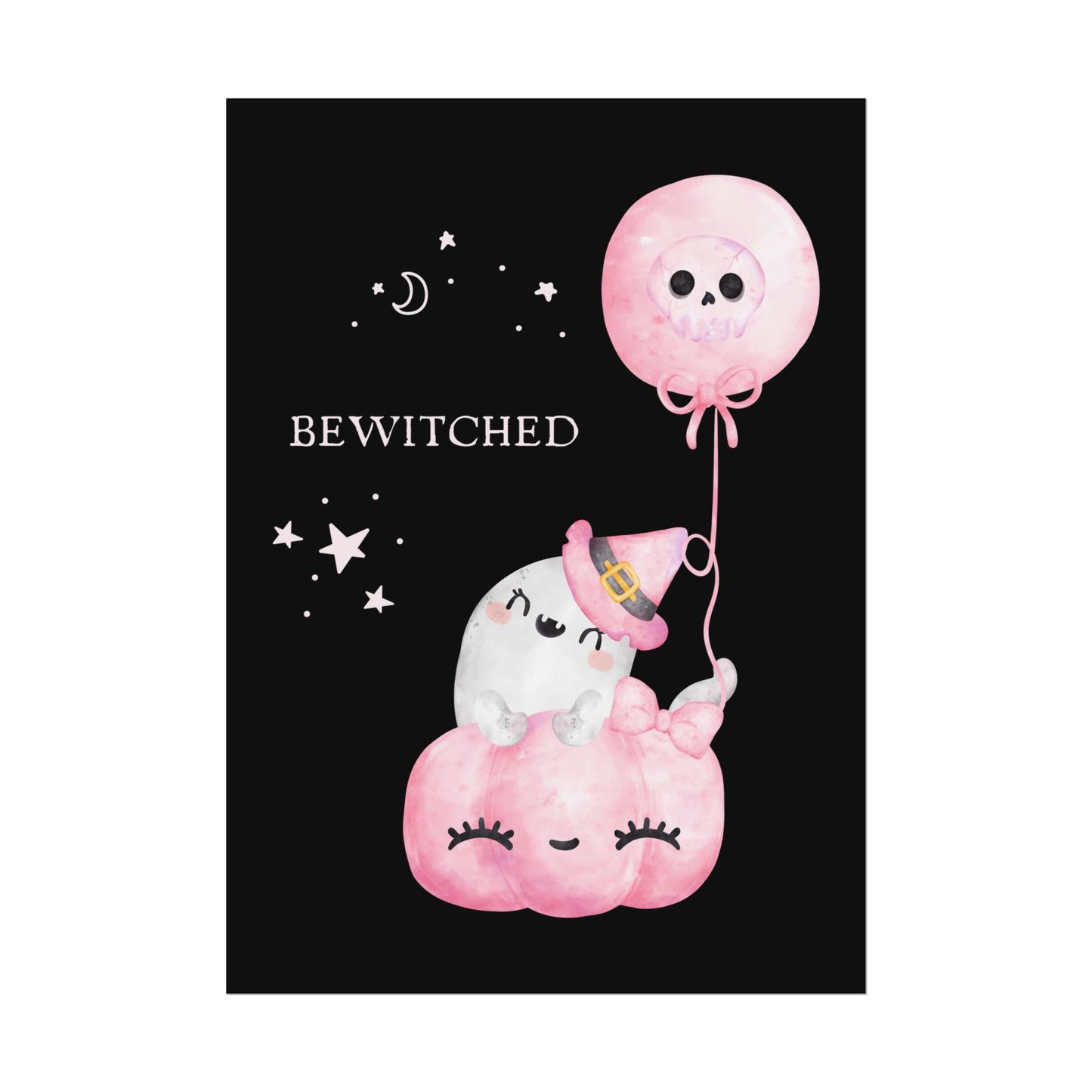 Bewitched Holding Hands Rolled Poster | Mystical Wall Art Decor