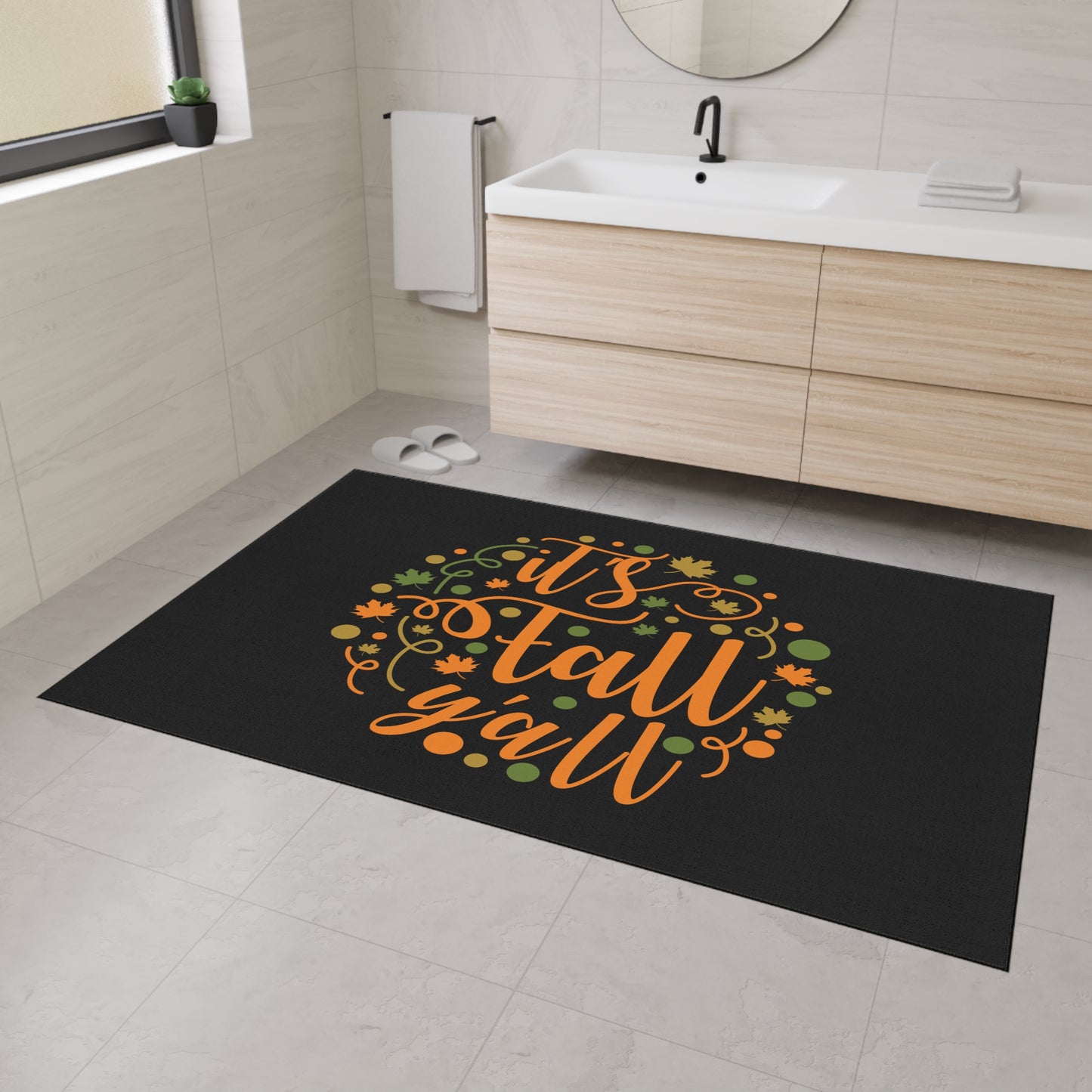 It's Fall Y'all Heavy Duty Floor Mat | Durable & Festive Autumn Entryway Decor