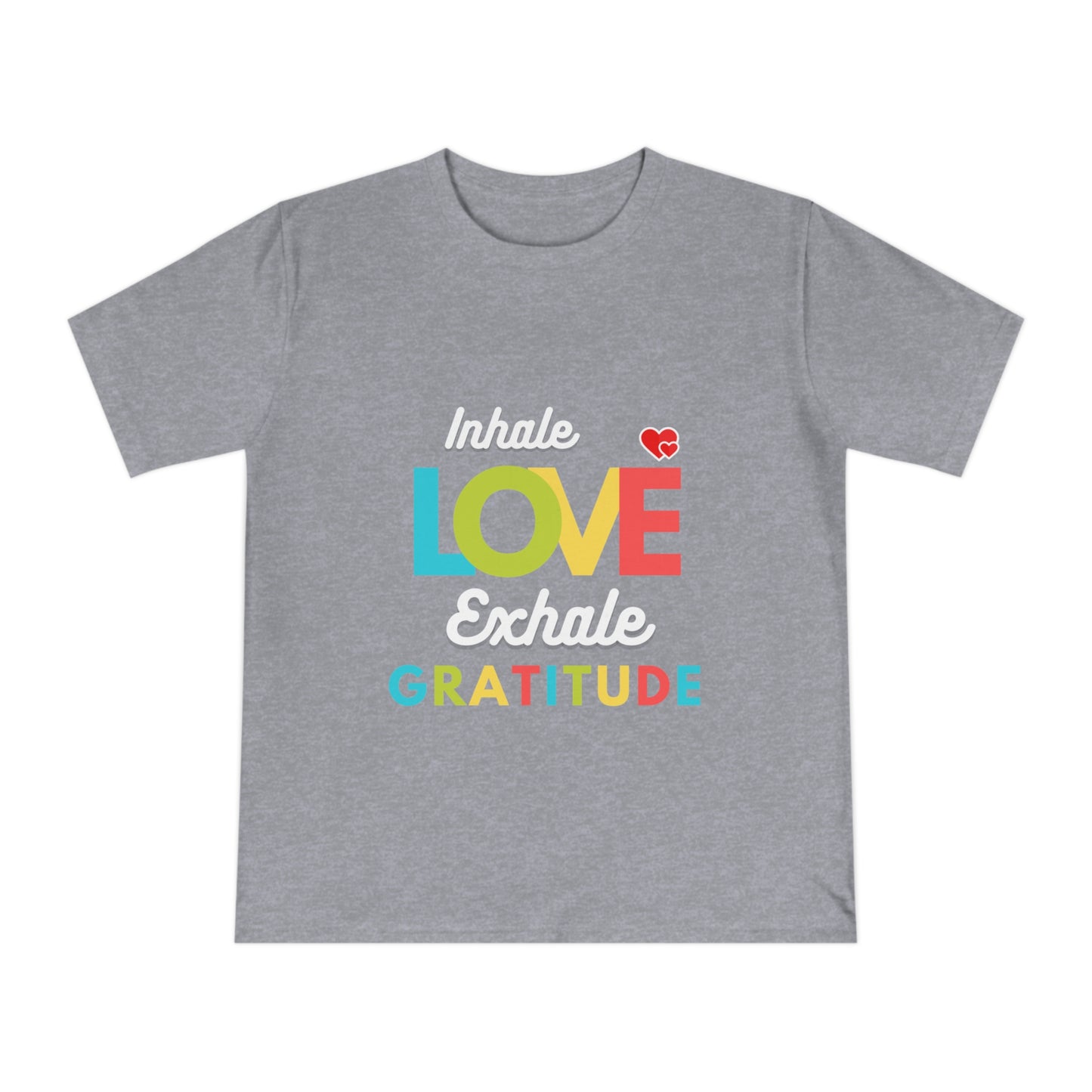 Inhale Love, Exhale Gratitude Unisex Classic Jersey T-shirt