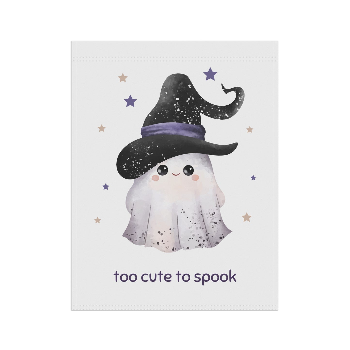 Too Cute to Spook Garden & House Banner | Fun Halloween Outdoor Decor