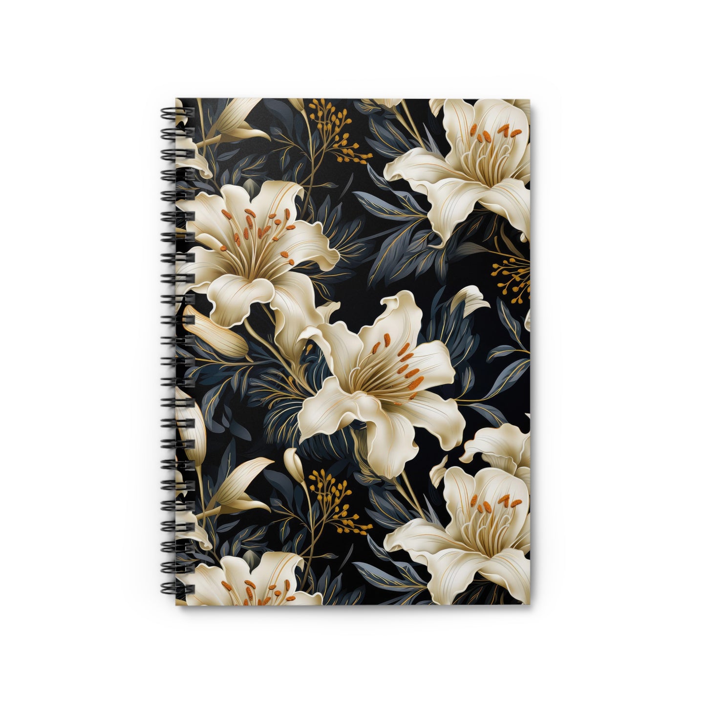 Regal Lily Spiral Notebook - Ruled Line