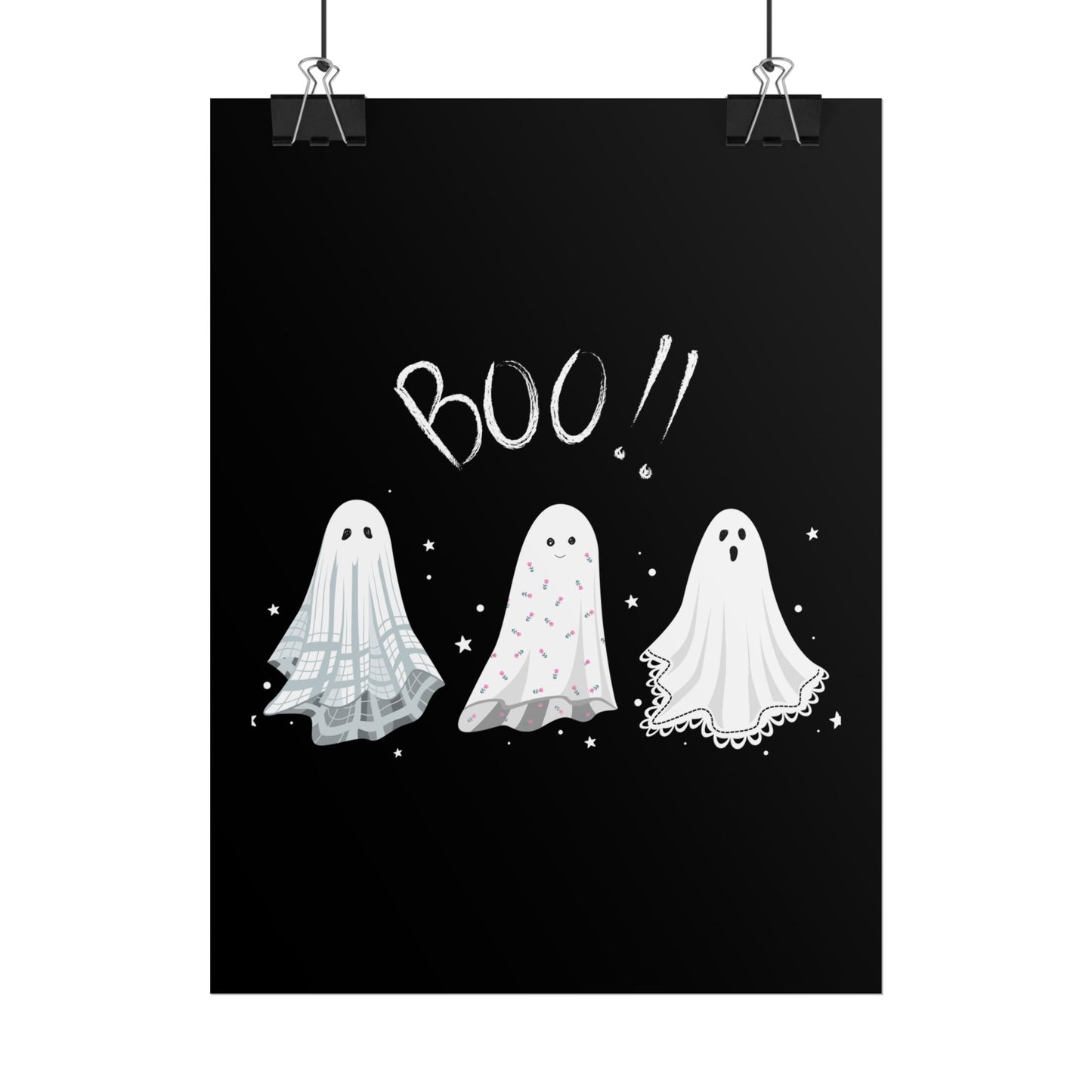 Boo Rolled Posters