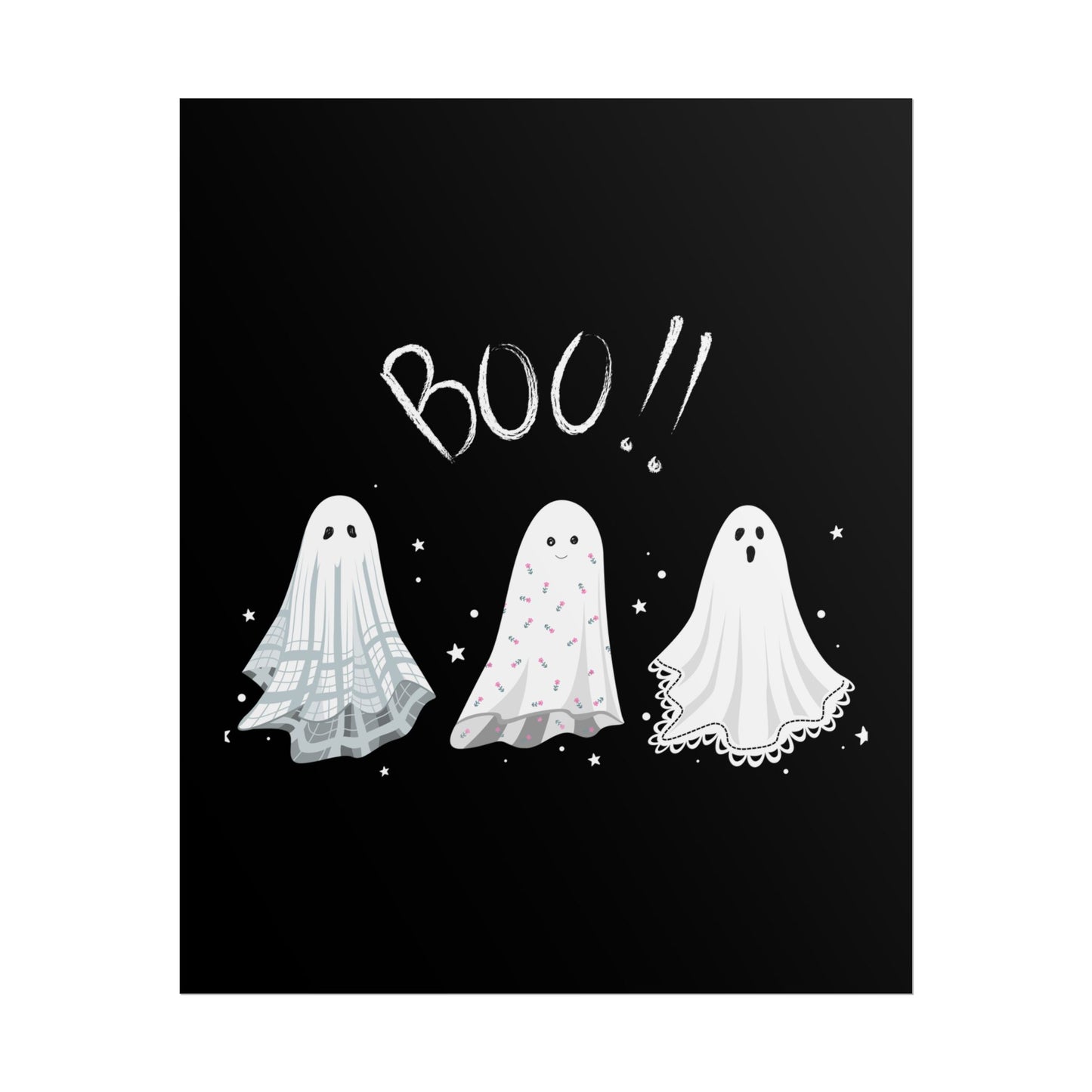 Boo Rolled Posters