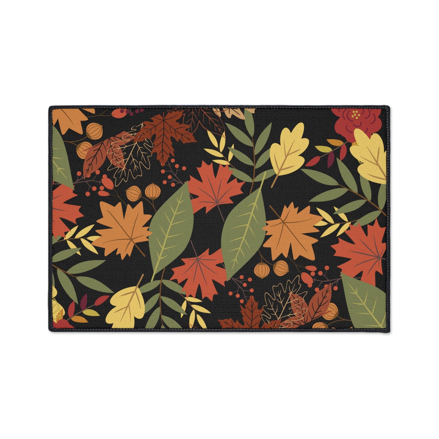 Fall Design Heavy Duty Floor Mat | Durable & Stylish Autumn Entryway Decor