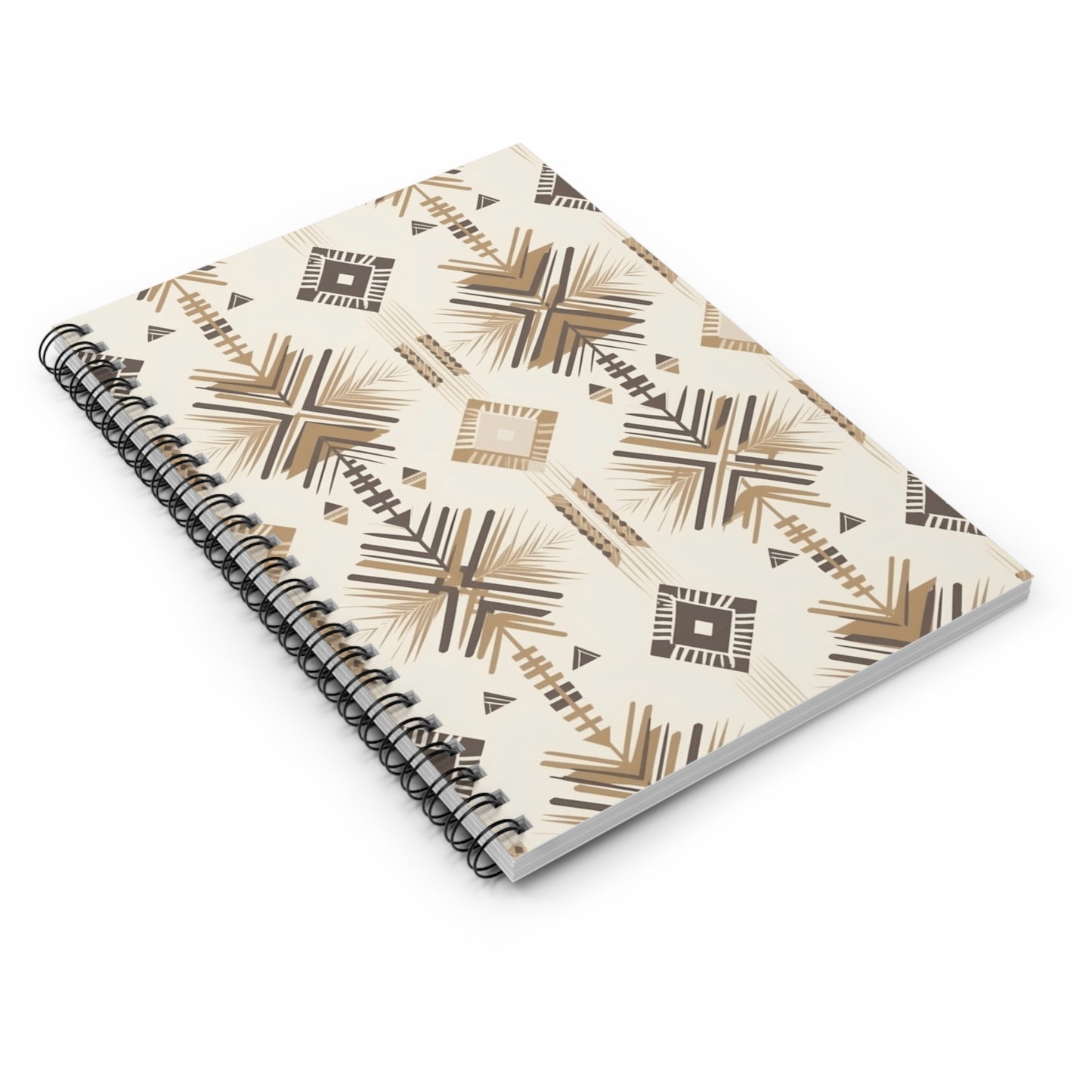 Boho Spiral Notebook - Ruled Line