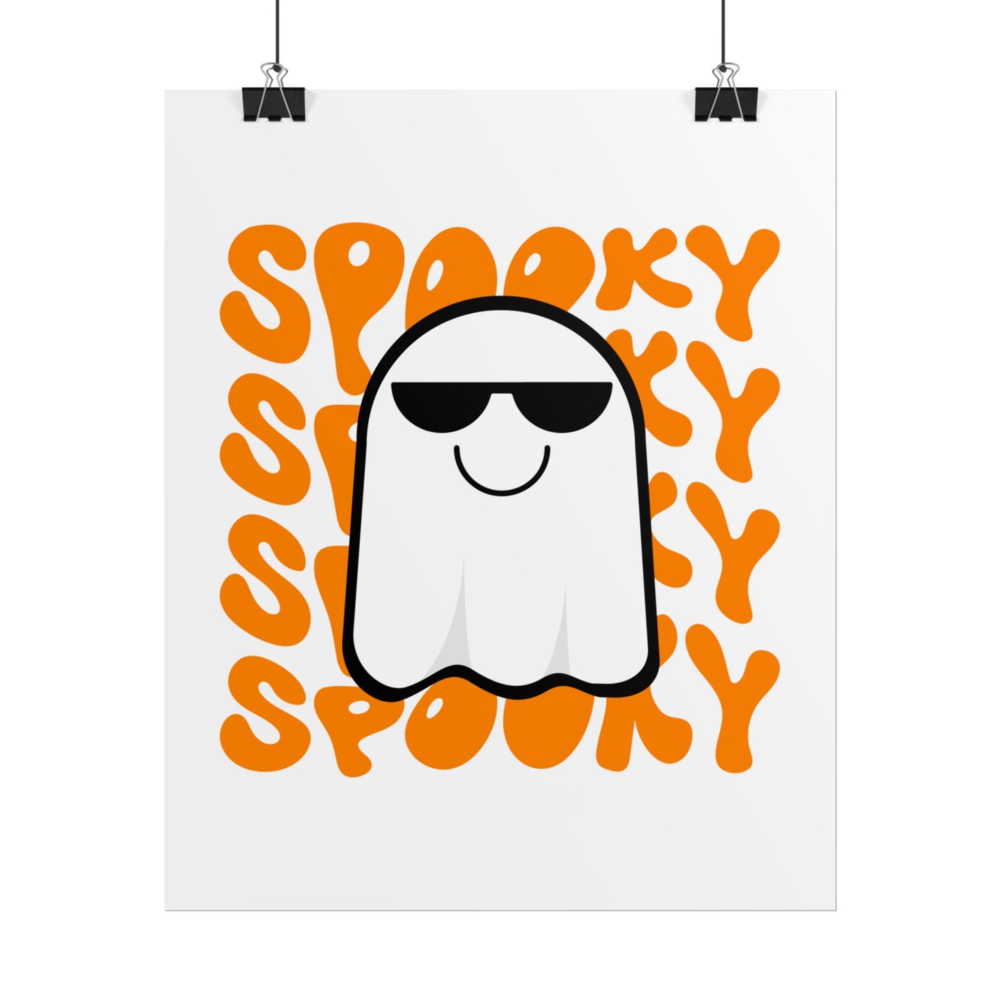 Spooky Rolled Poster | Halloween Wall Art Decor