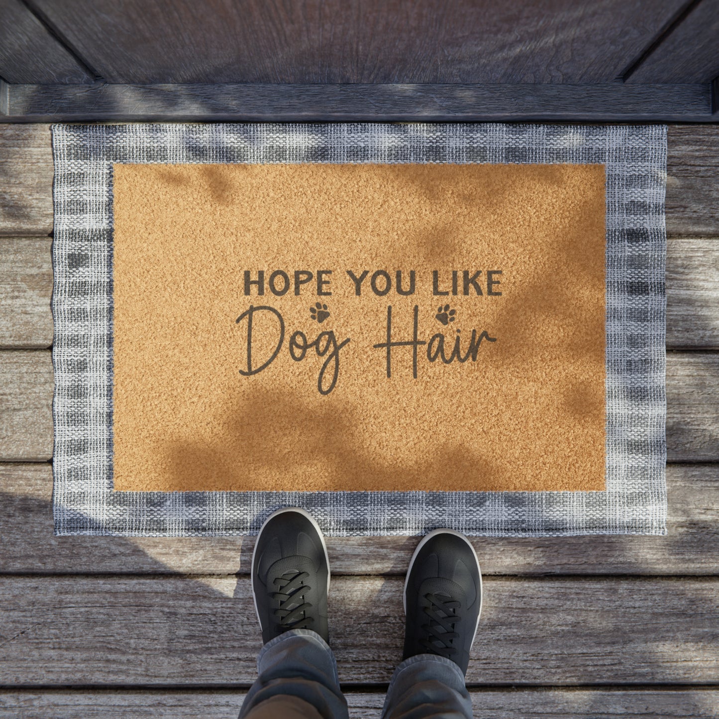 Hope You Like Dog Hair Doormat