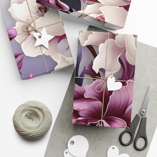 Orchids Gift Wrap Papers