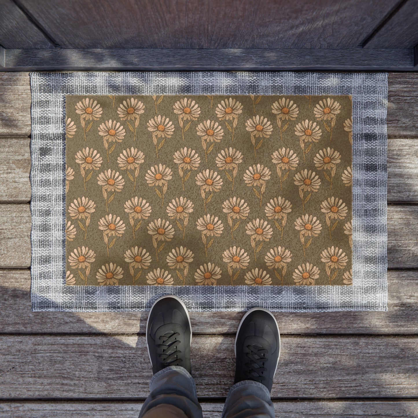 Summer Daisies Doormat