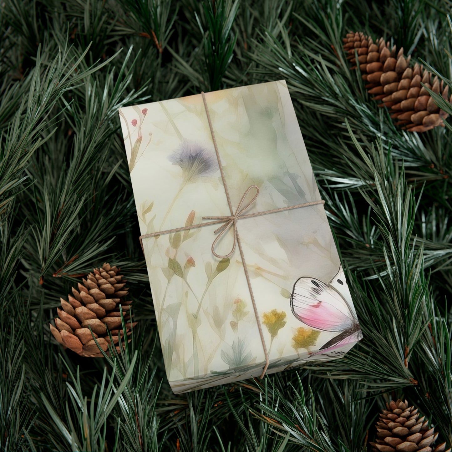 Botanical Butterflies Gift Wrap Papers