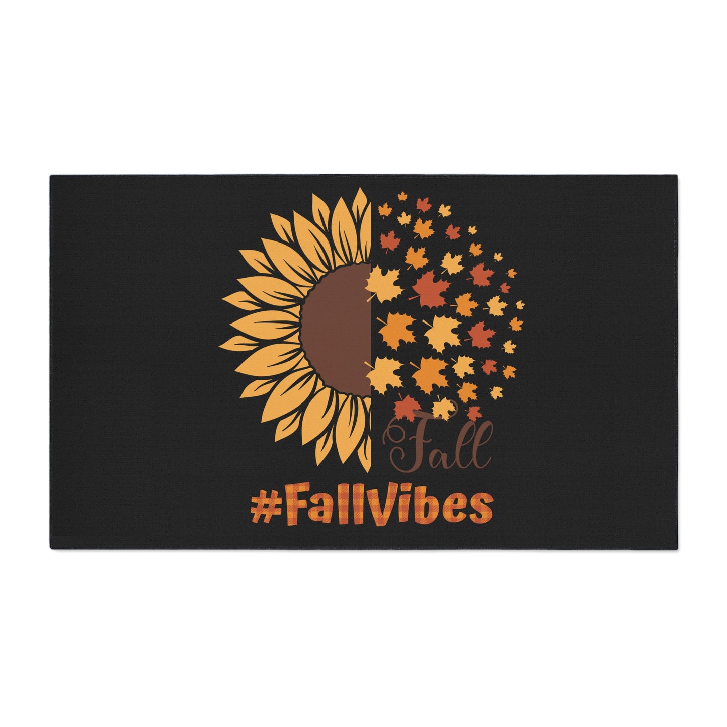 Fall Vibes Heavy Duty Floor Mat | Durable & Stylish Autumn Entryway Decor