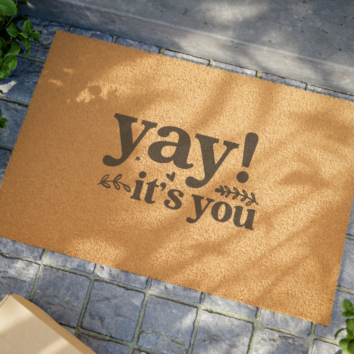 Yay It's You Doormat