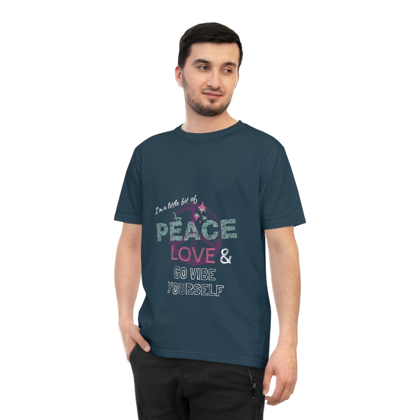 Peace, Love & Vibe yourself Unisex Classic Jersey T-shirt