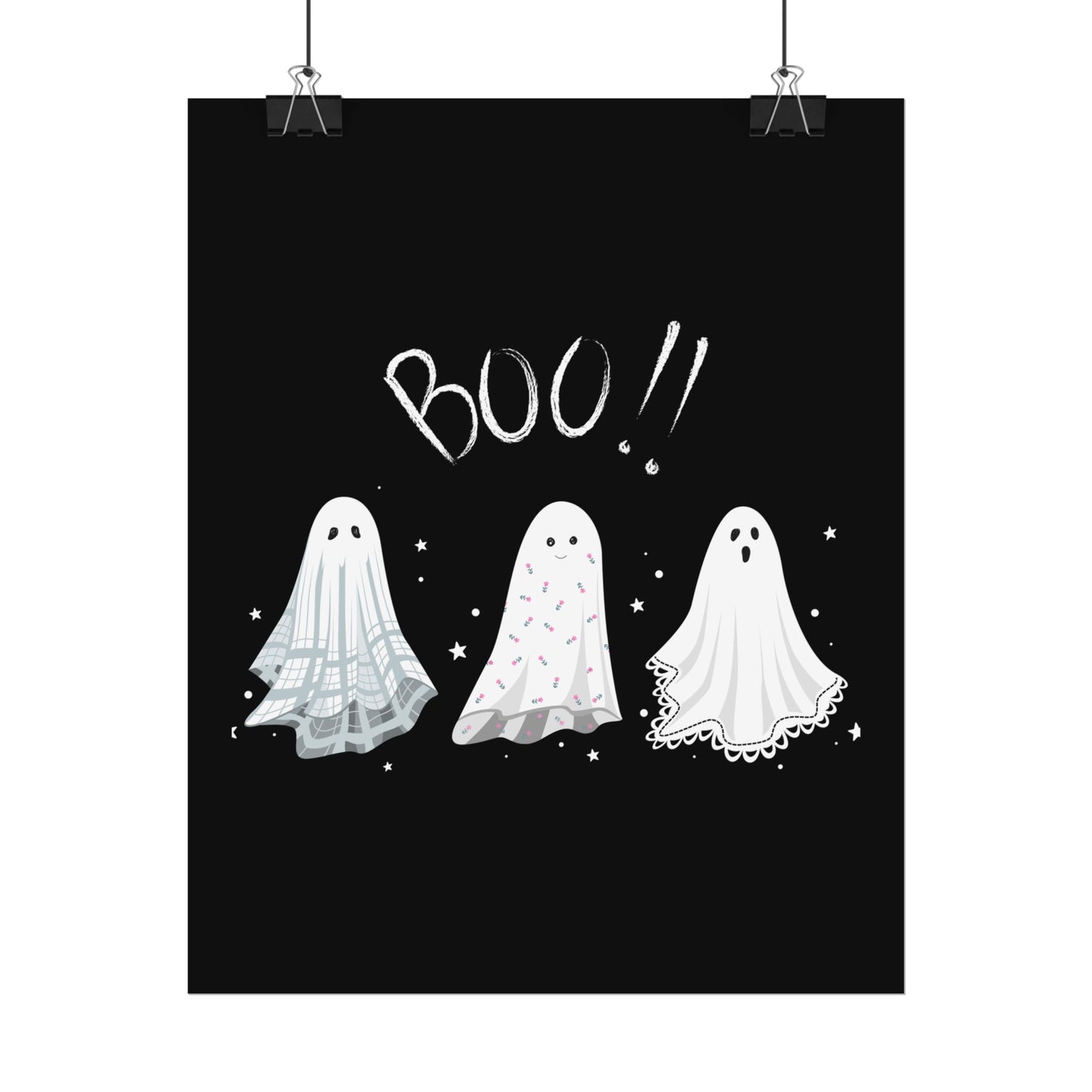 Boo Rolled Posters