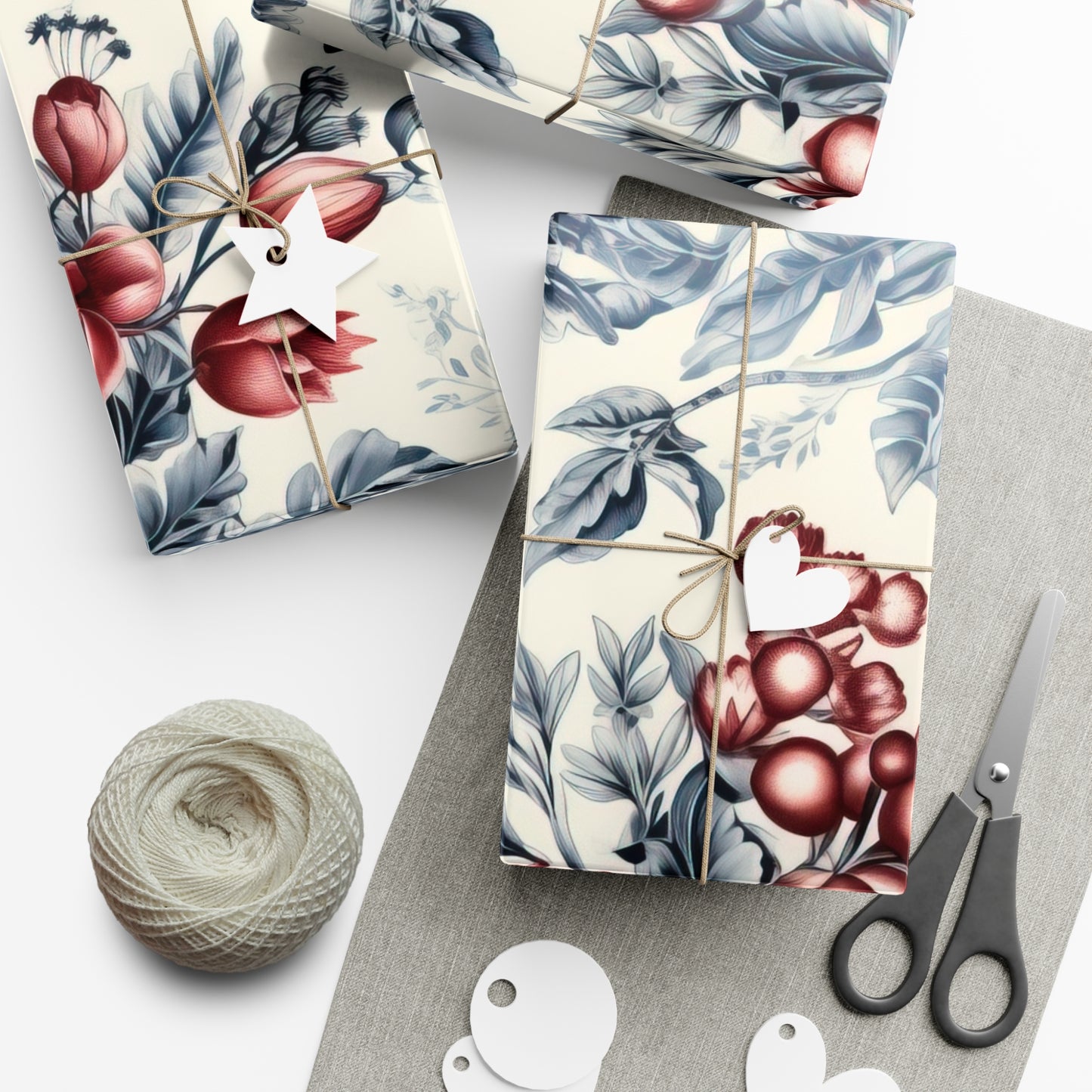 Ornamental Whisper Gift Wrap Papers