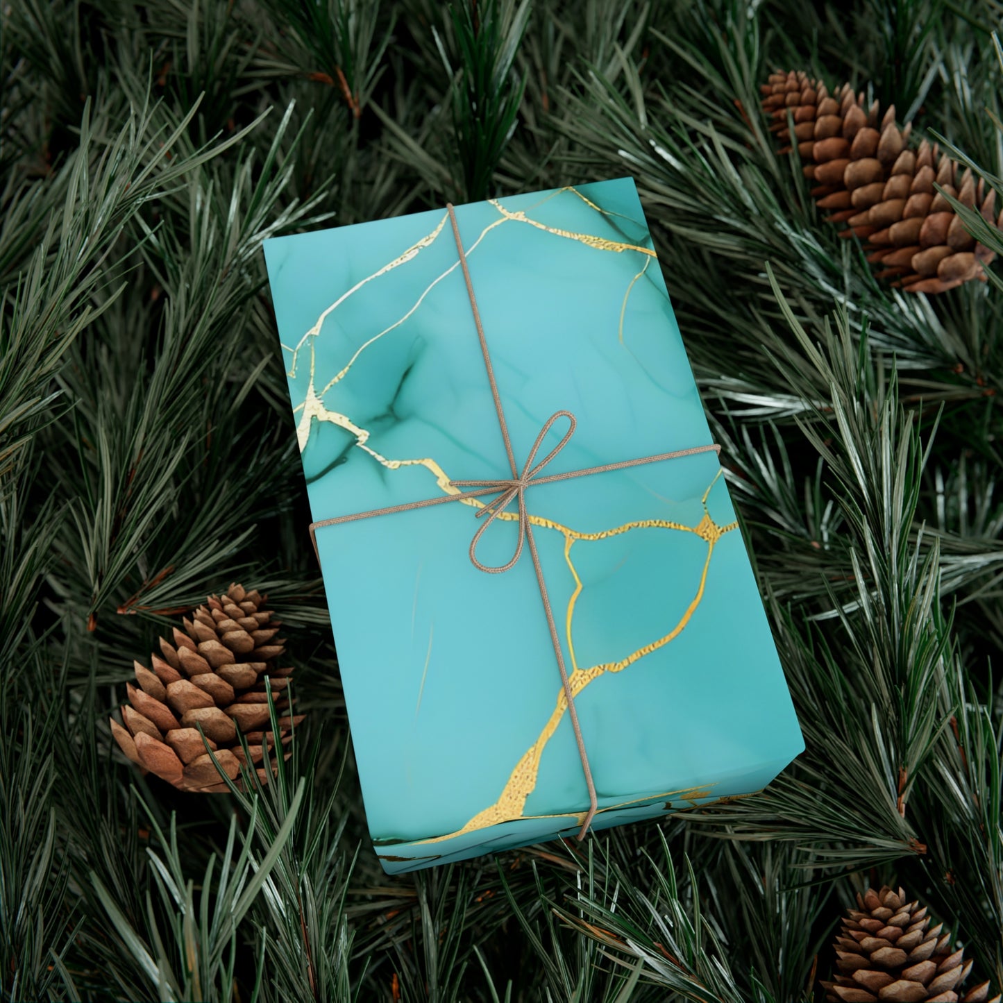 Turquoise Gift Wrap Papers