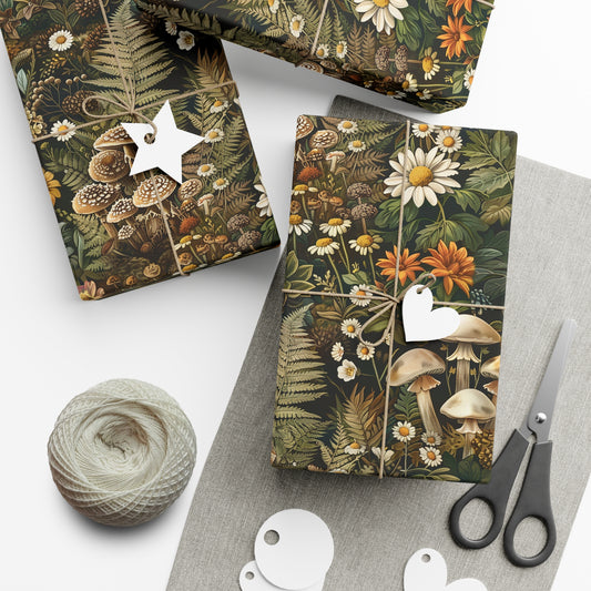 Woodland Flora Gift Wrap Papers