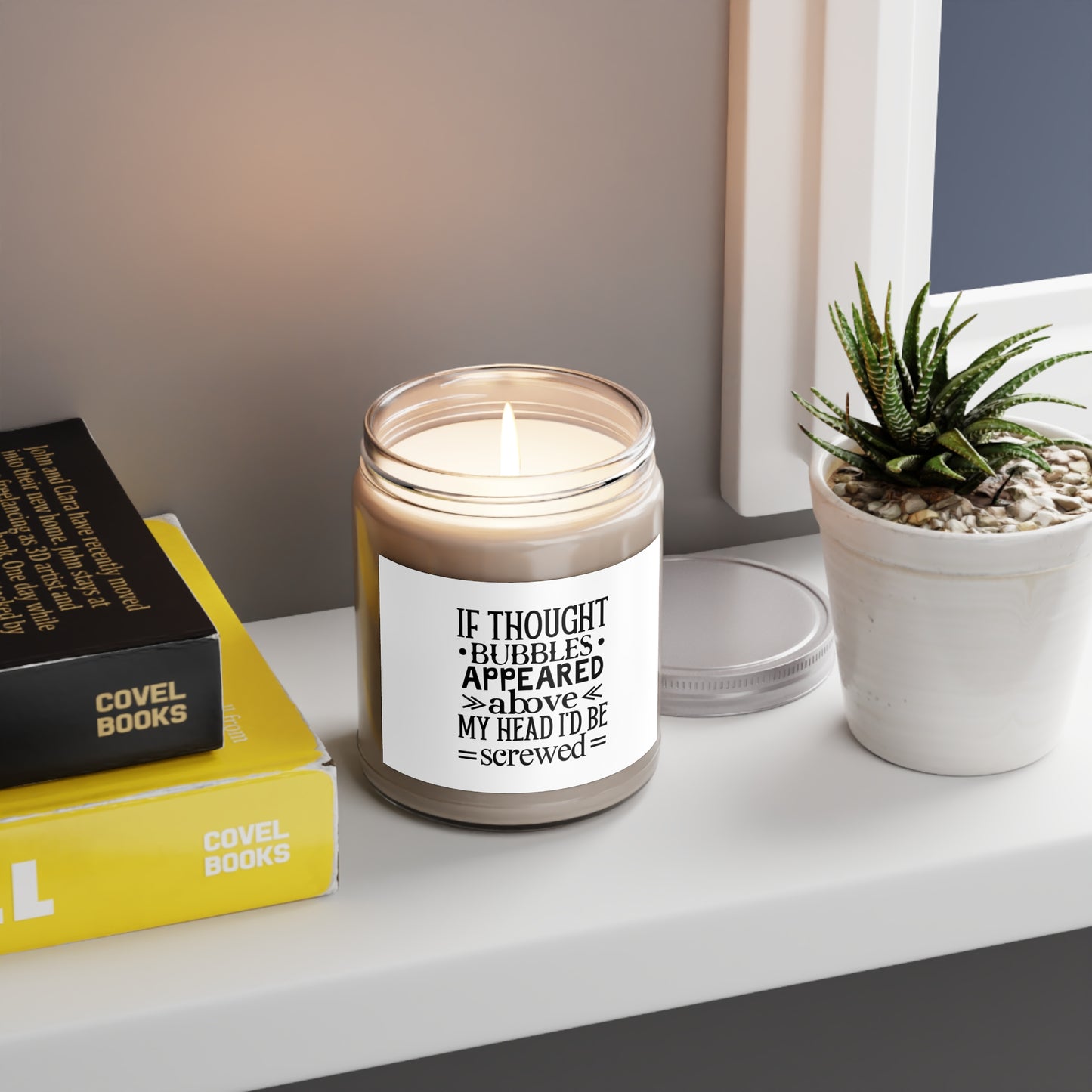 If Thought Bubbles Appeared Above My Head  Scented Candles, 9oz