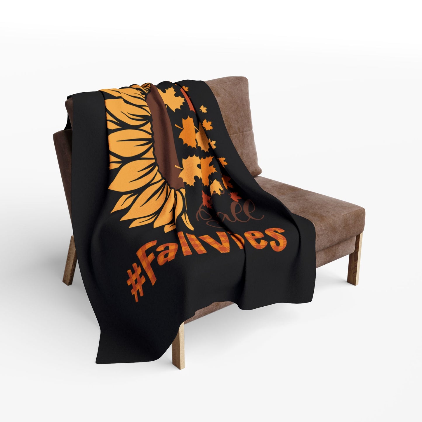 Fall Vibes Arctic Fleece Blanket | Cozy Autumn-Themed Throw