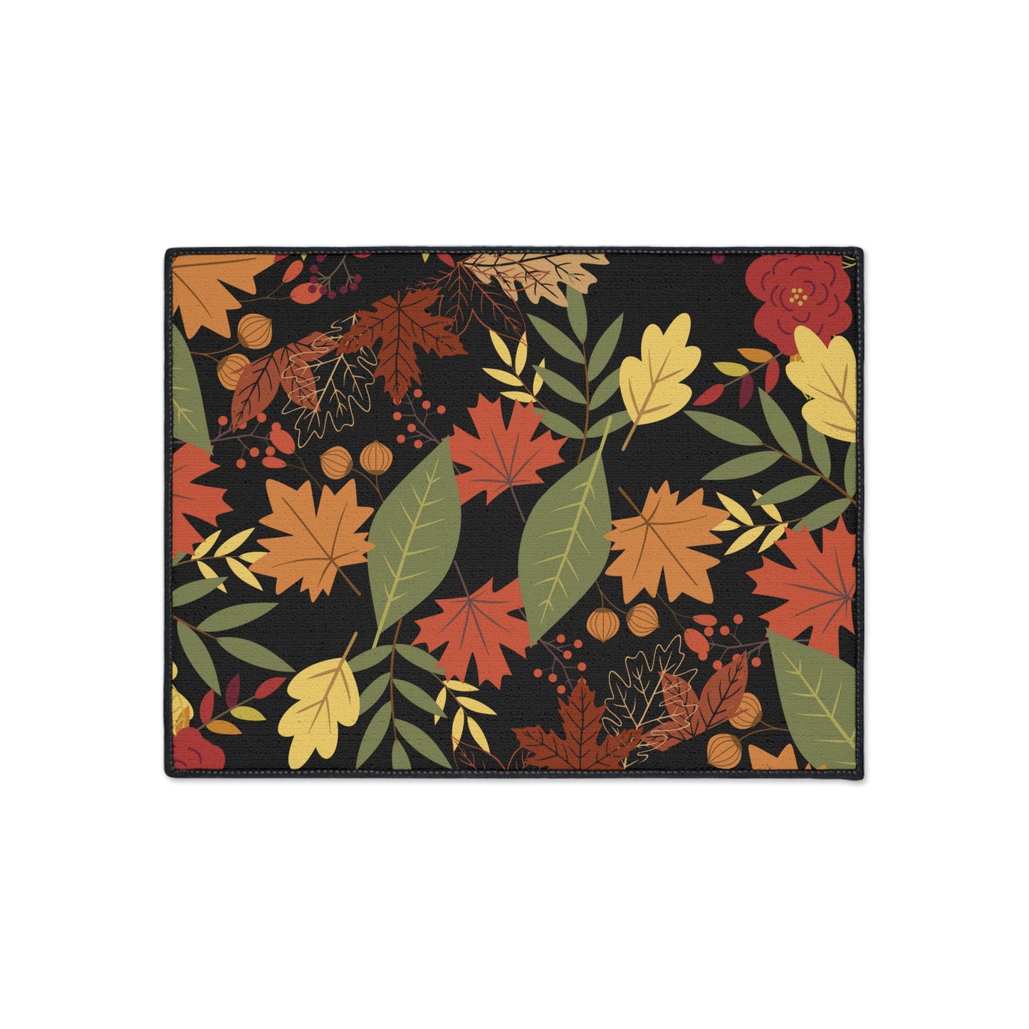 Fall Design Heavy Duty Floor Mat | Durable & Stylish Autumn Entryway Decor