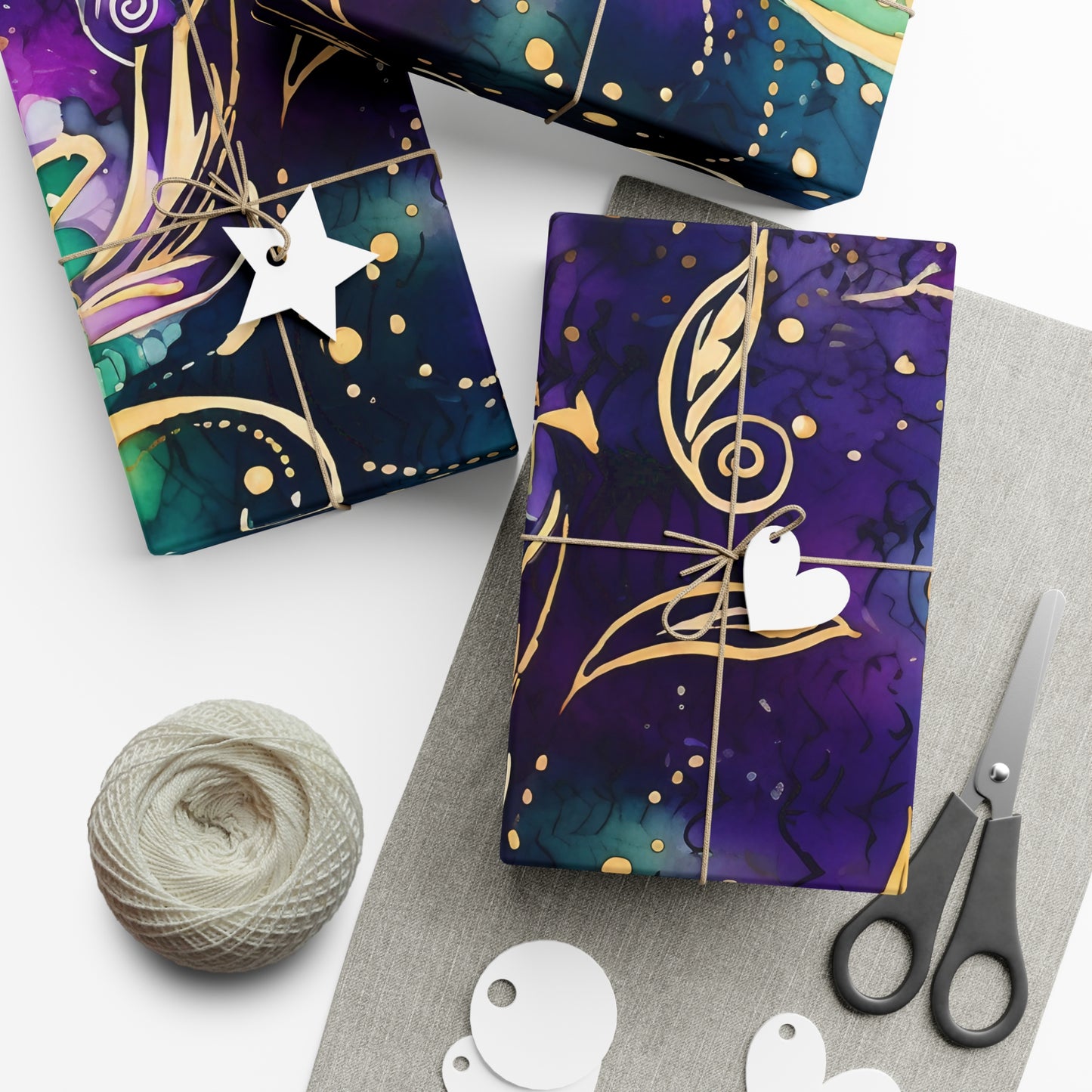 Mardis Gras Gift Wrap Papers