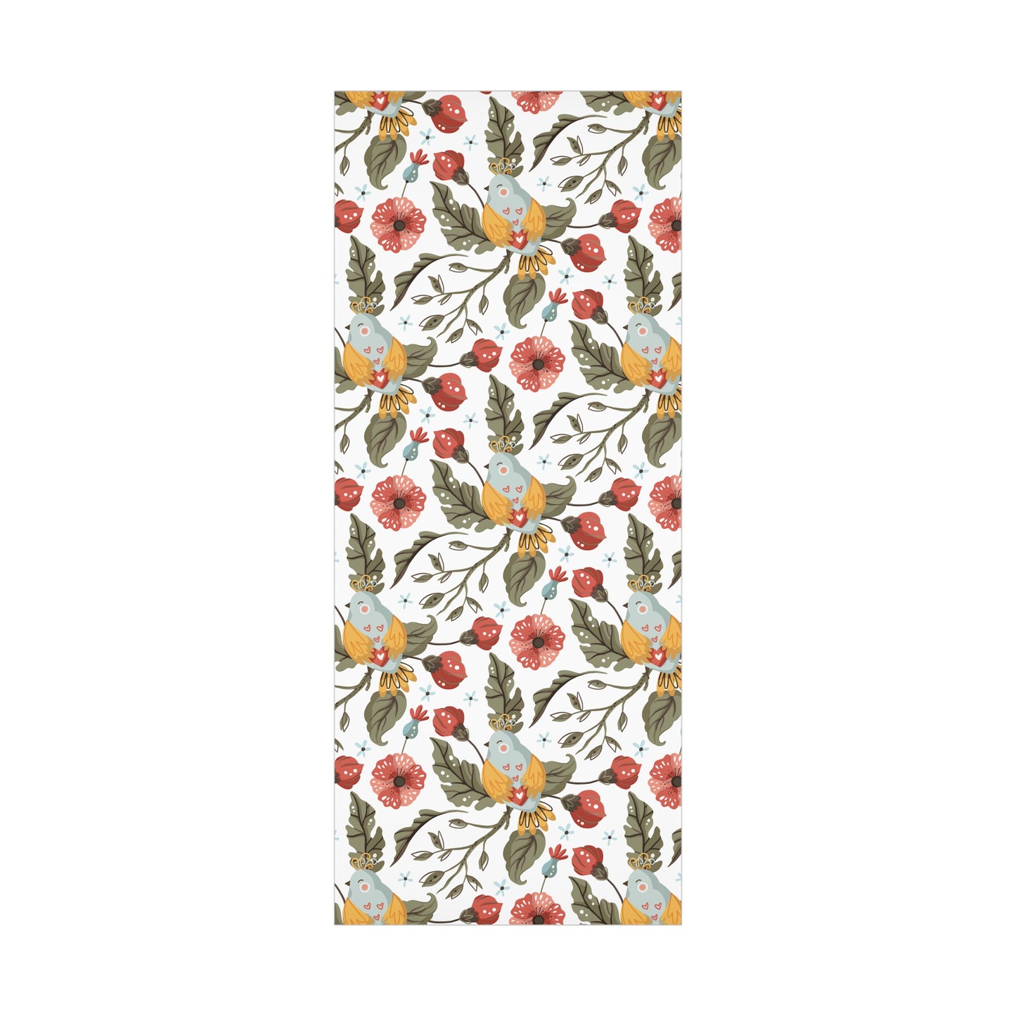 Retro Birds Gift Wrap Papers