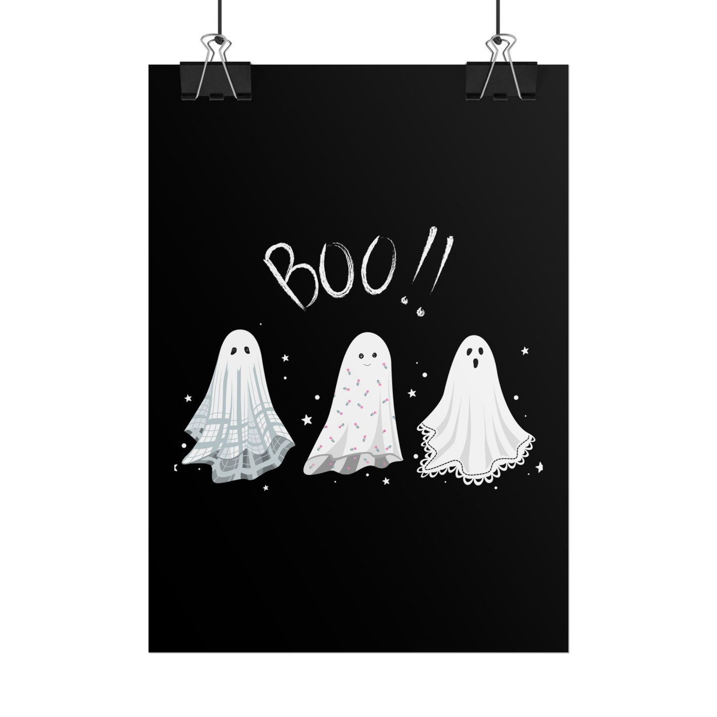 Boo Rolled Posters