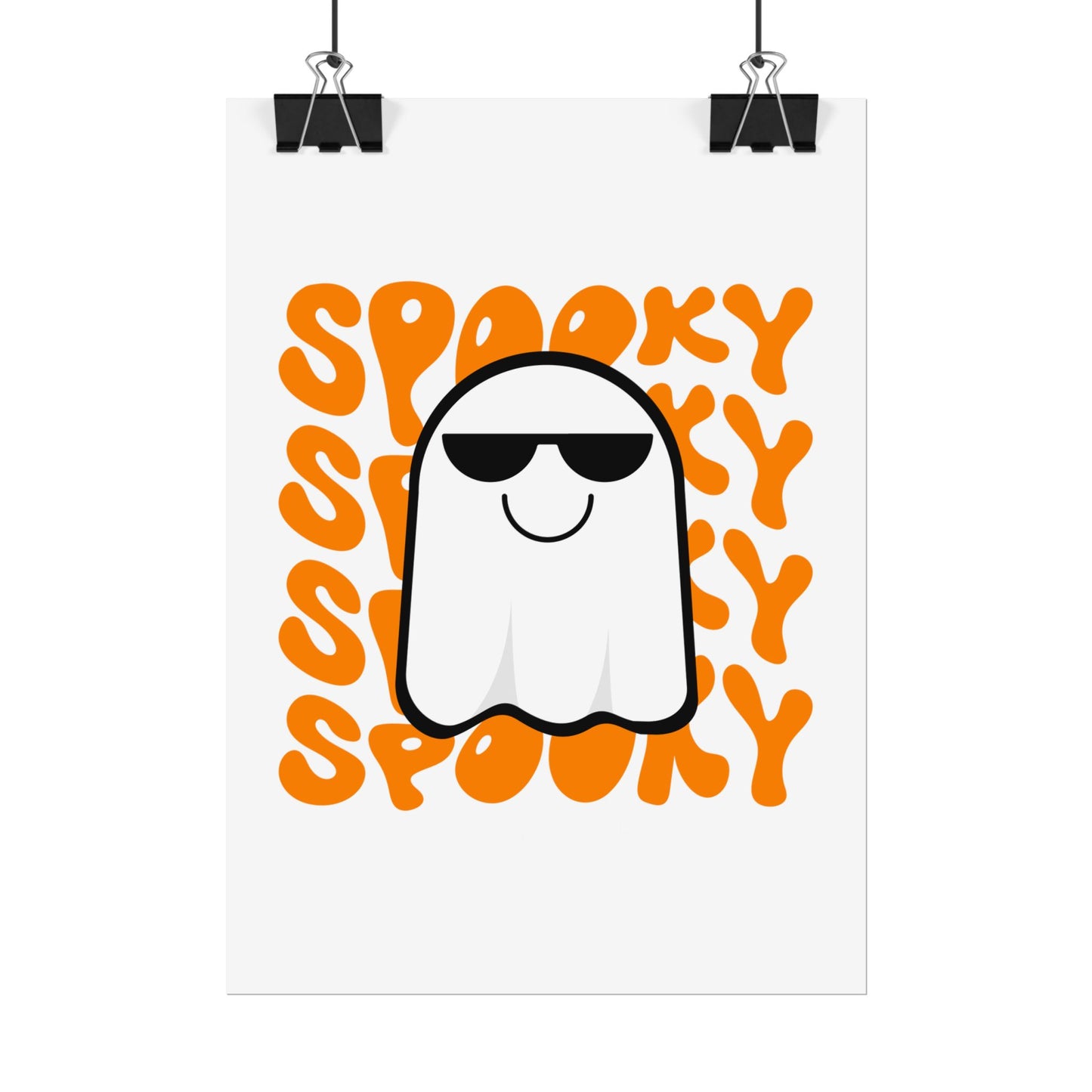 Spooky Rolled Poster | Halloween Wall Art Decor