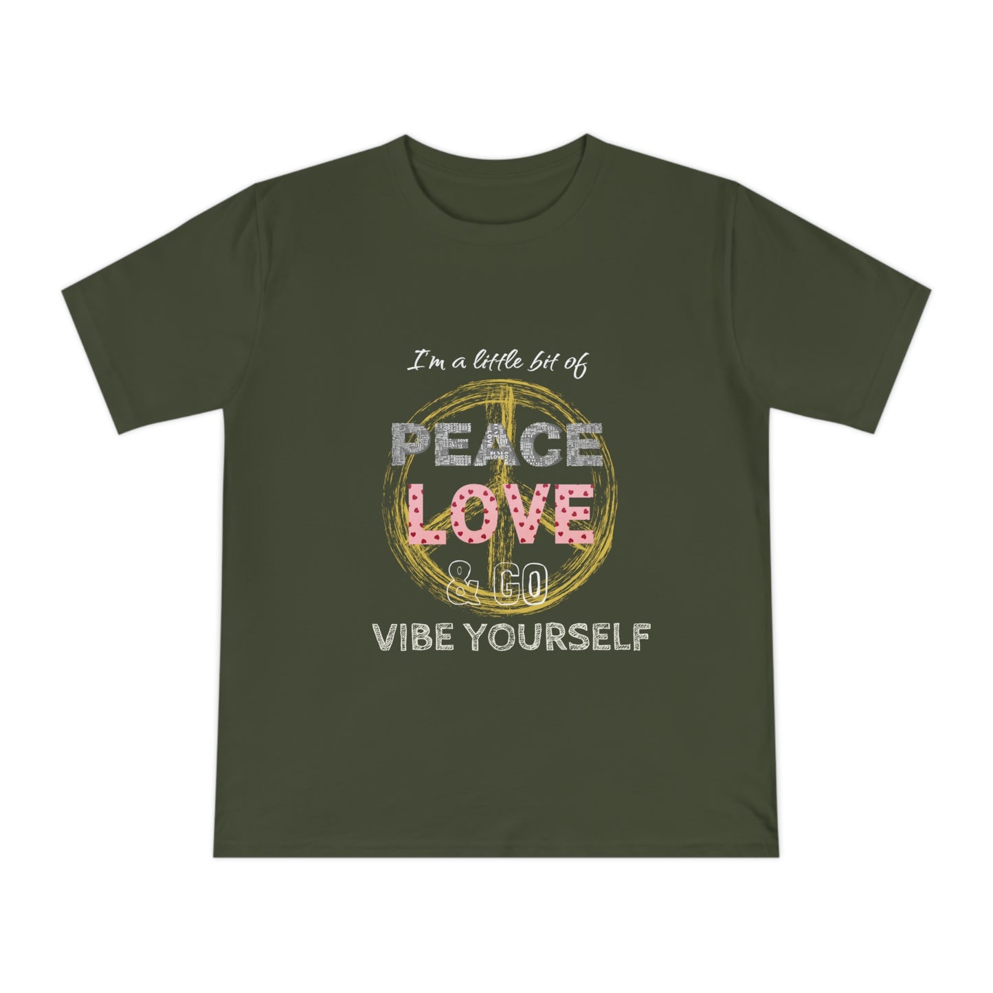 Peace, Love, Go Vibe yourself - Unisex Classic Jersey T-shirt