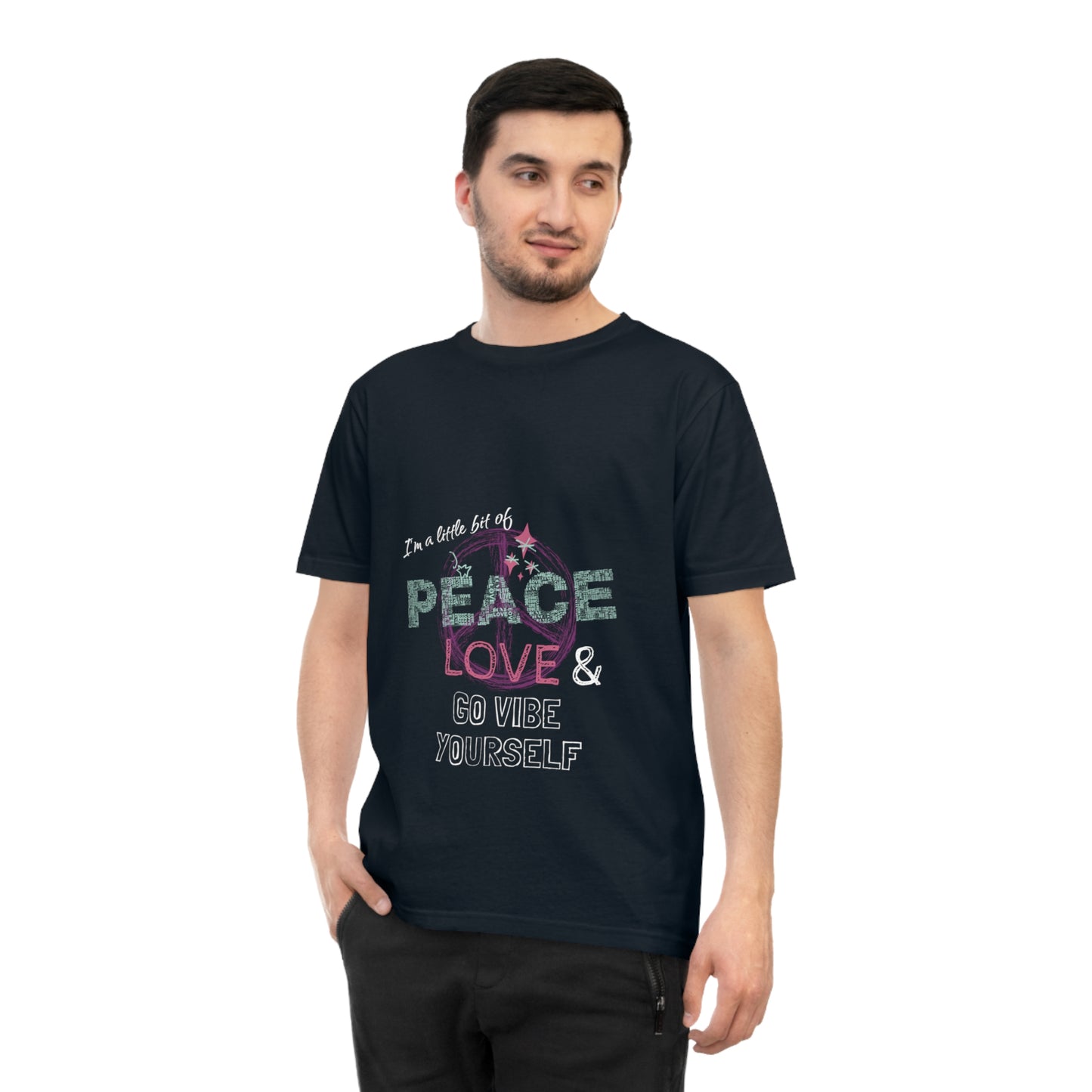 Peace, Love & Vibe yourself Unisex Classic Jersey T-shirt