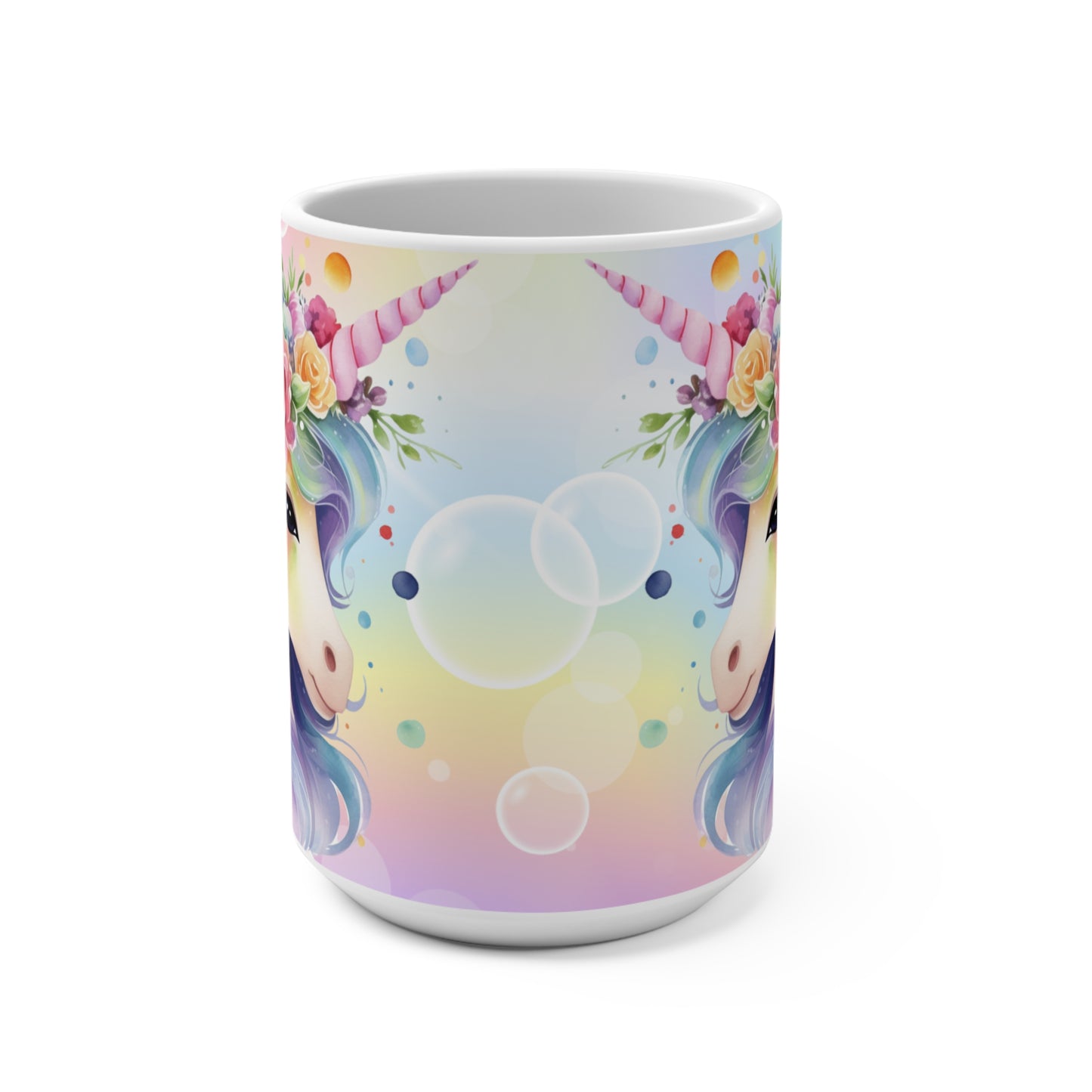 Rainbow Unicorn Mug 15oz