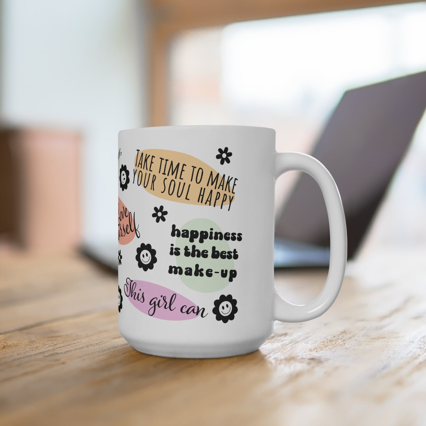 Positive Mental Health  Affirmation Mug 15oz