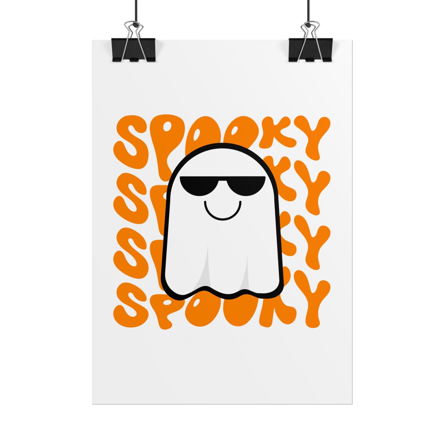 Spooky Rolled Poster | Halloween Wall Art Decor